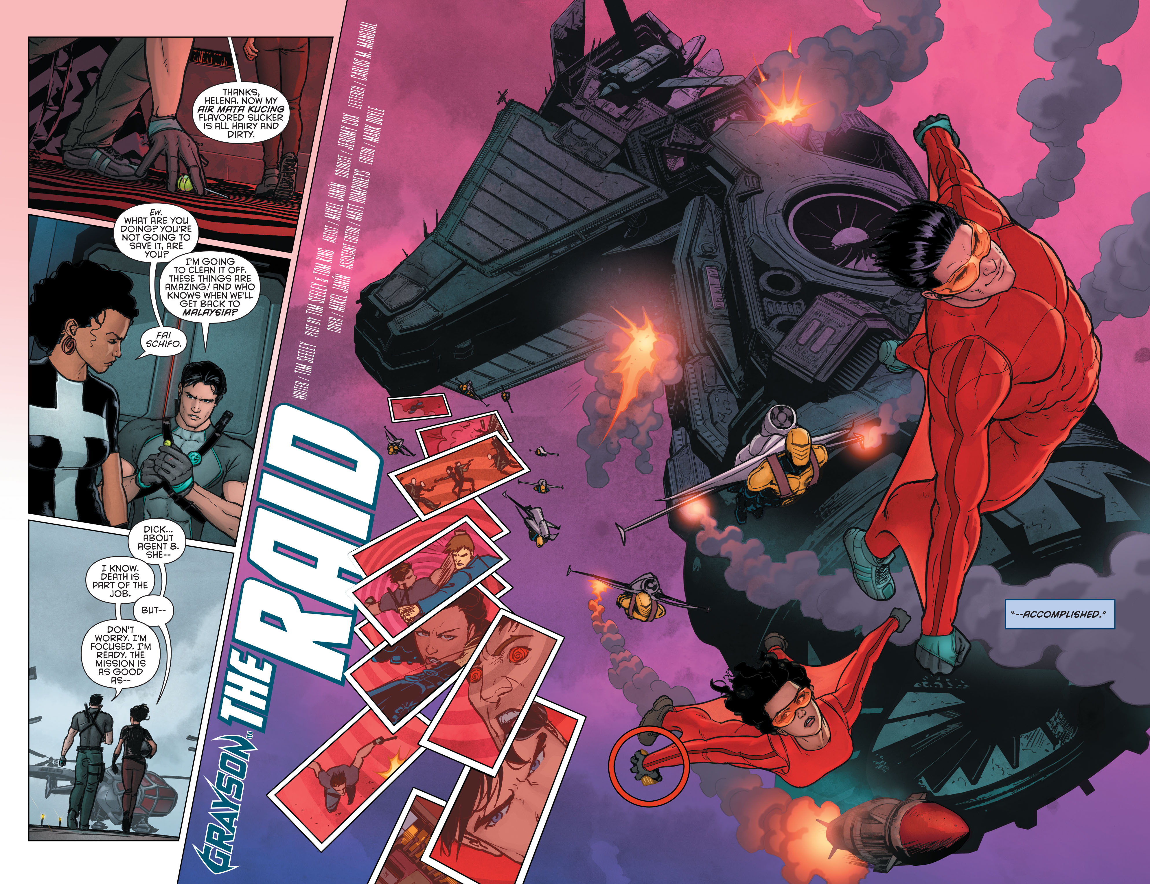 Read online Grayson comic -  Issue #4 - 3