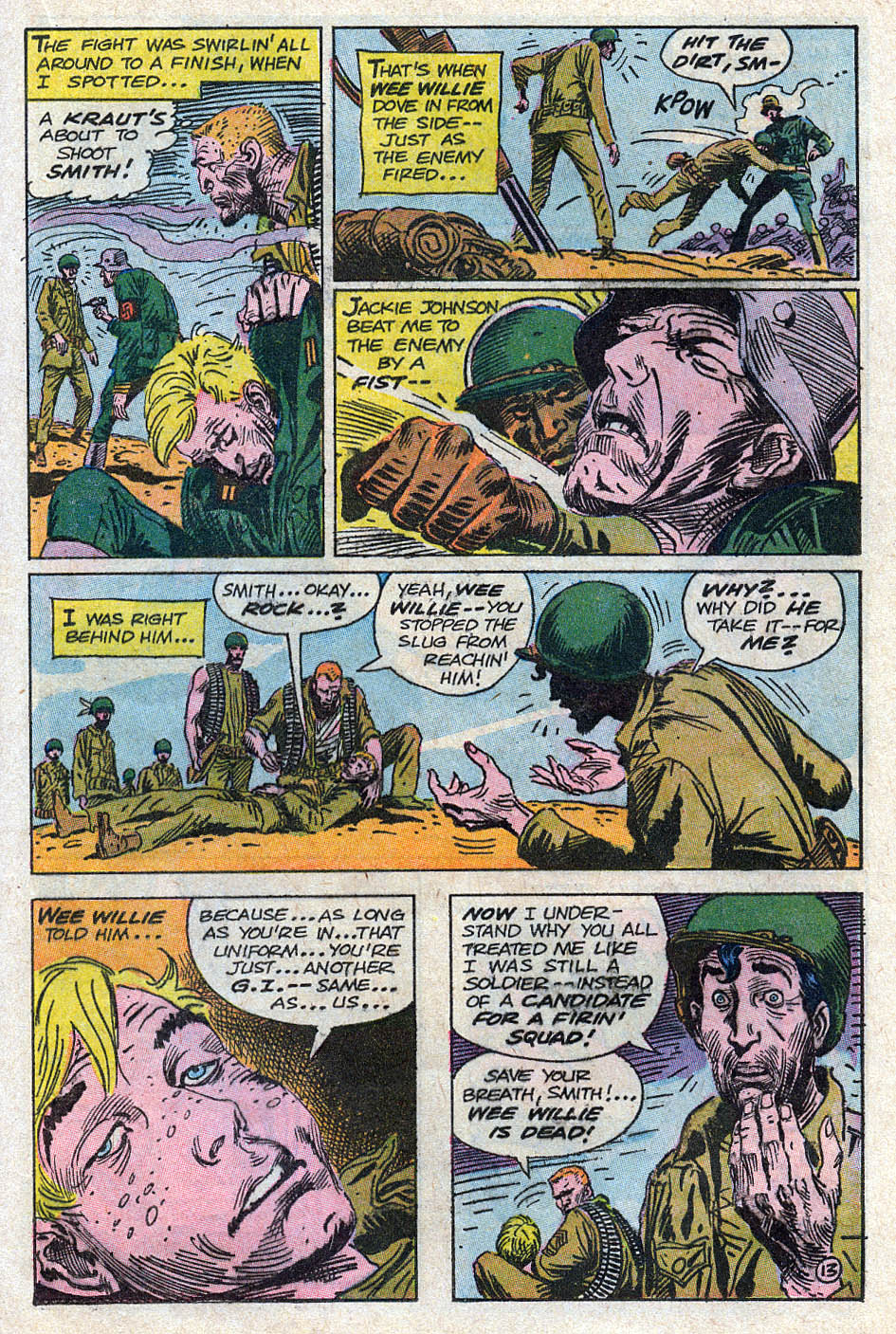 Read online Our Army at War (1952) comic -  Issue #184 - 21