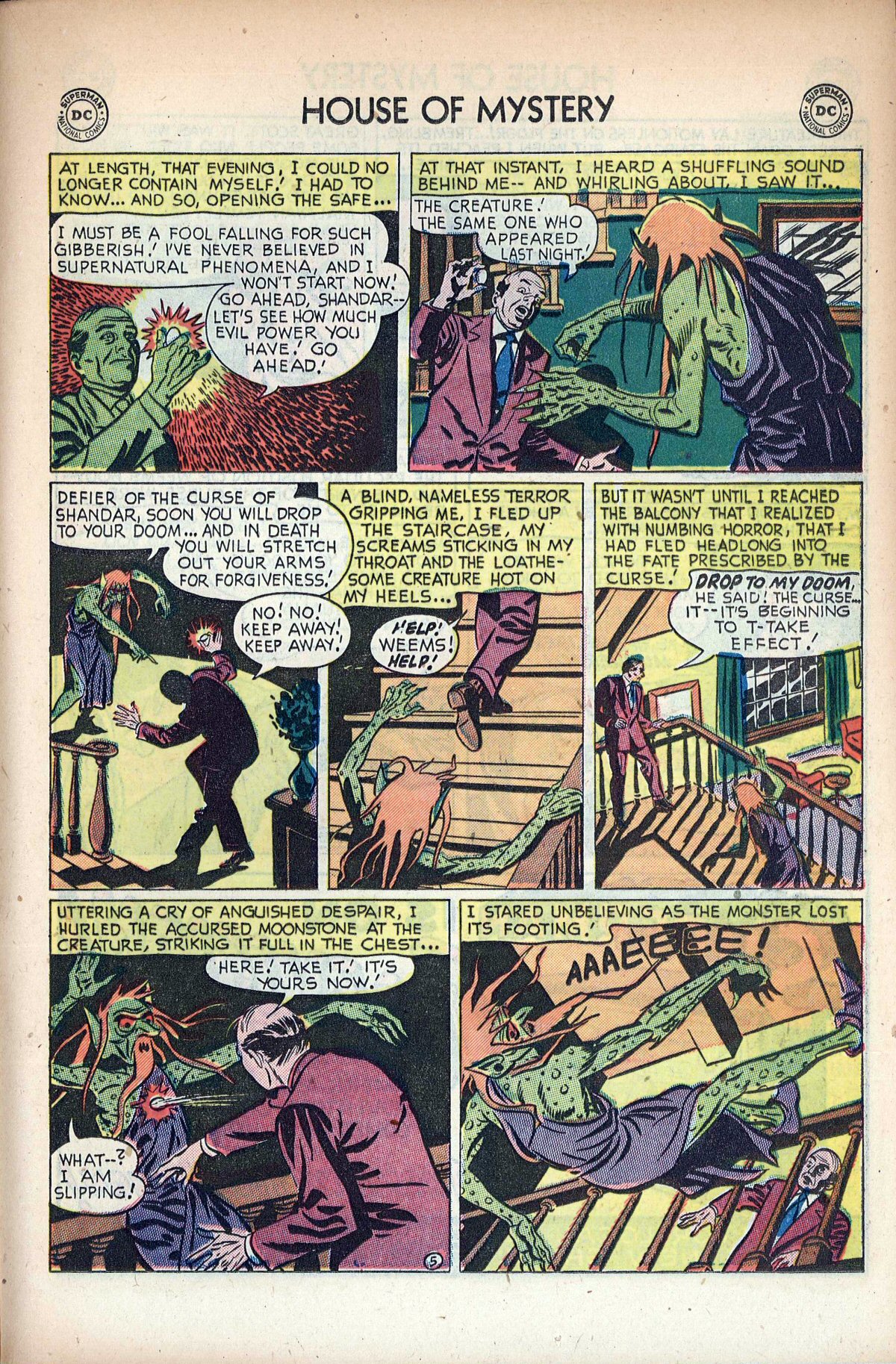 Read online House of Mystery (1951) comic -  Issue #14 - 23