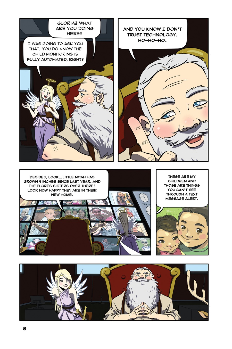 Read online Santa Versus Dracula comic -  Issue # TPB - 4