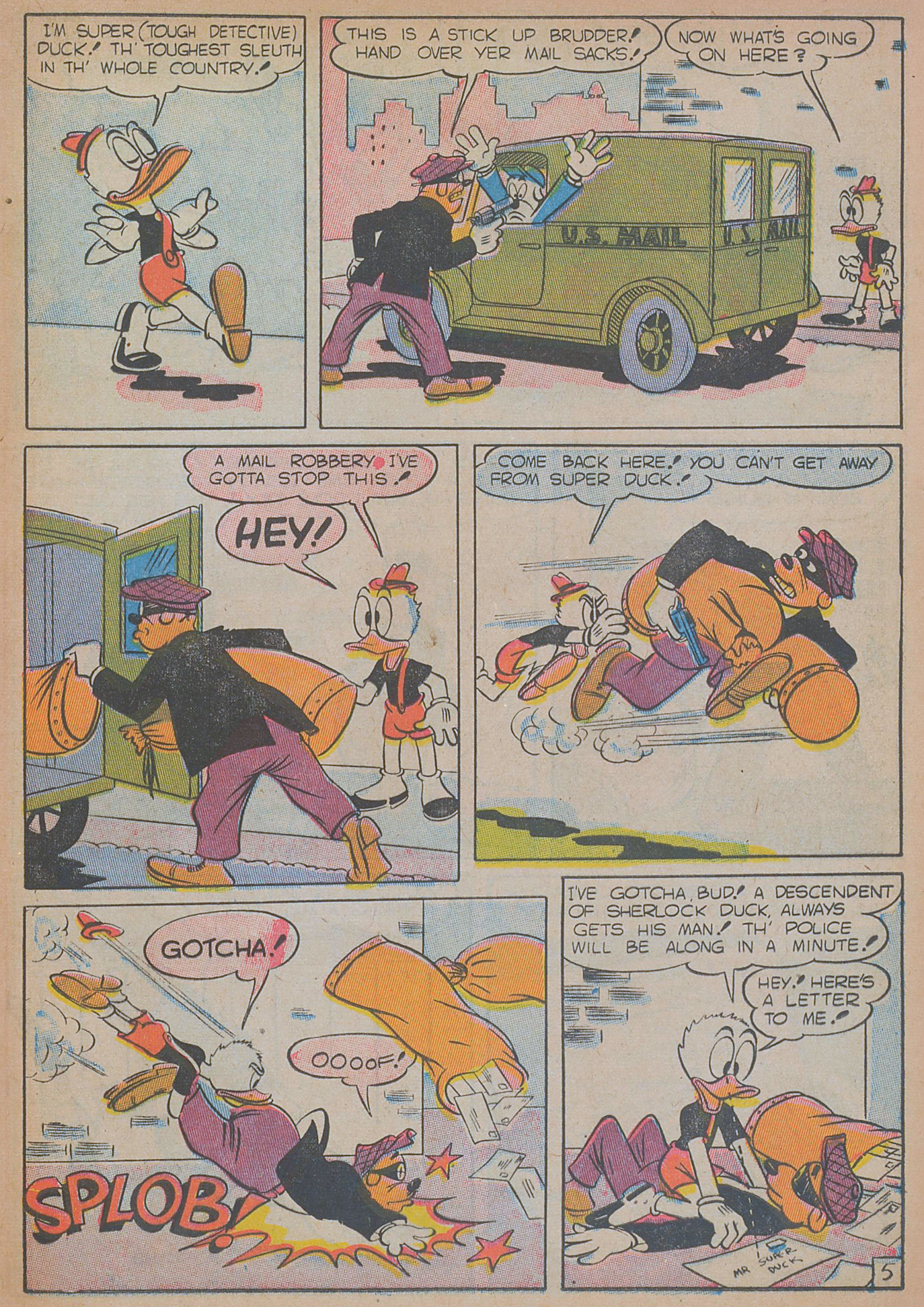 Read online Super Duck Comics comic -  Issue #12 - 25