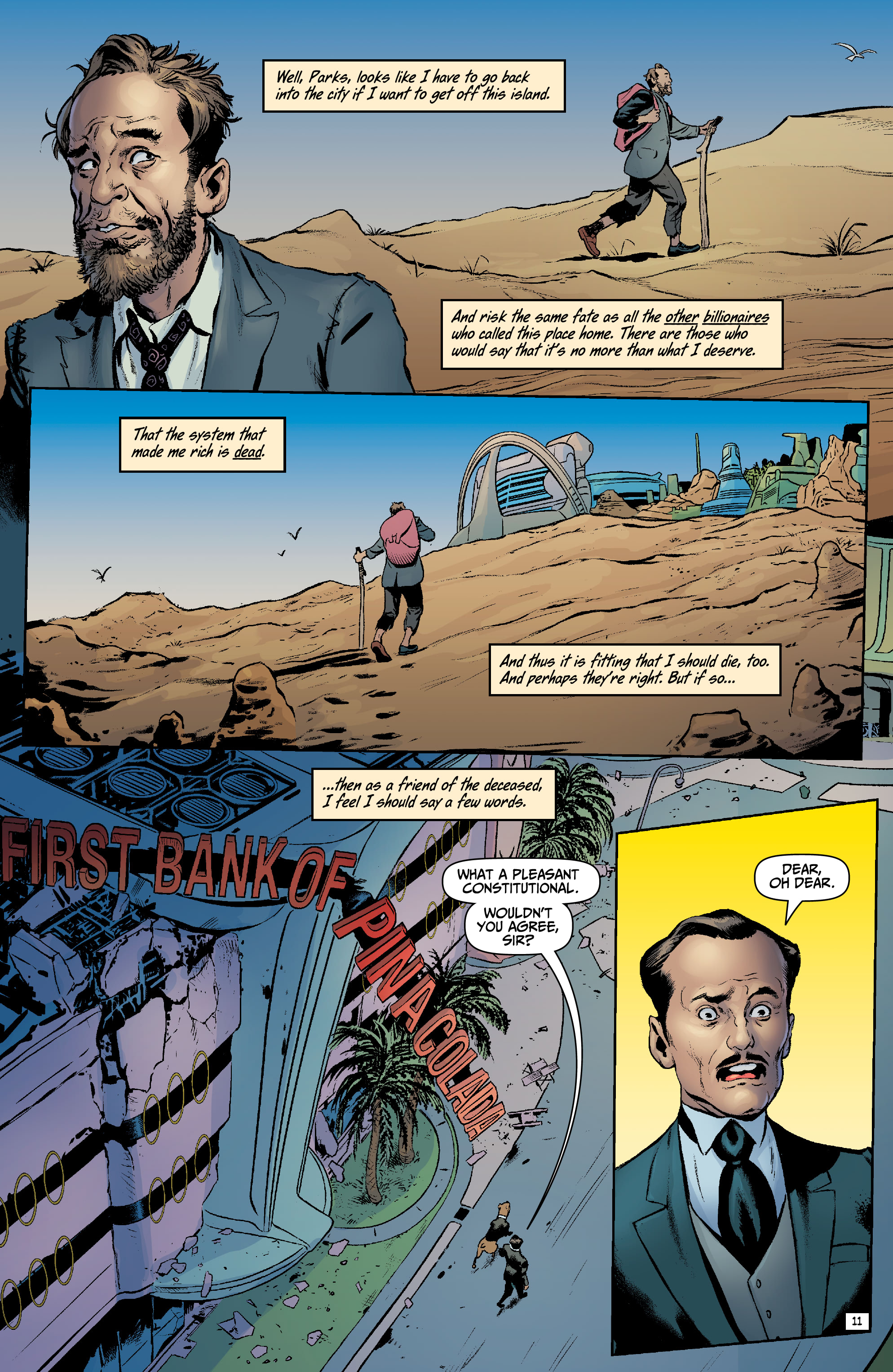 Read online Billionaire Island: Cult of Dogs comic -  Issue #2 - 13