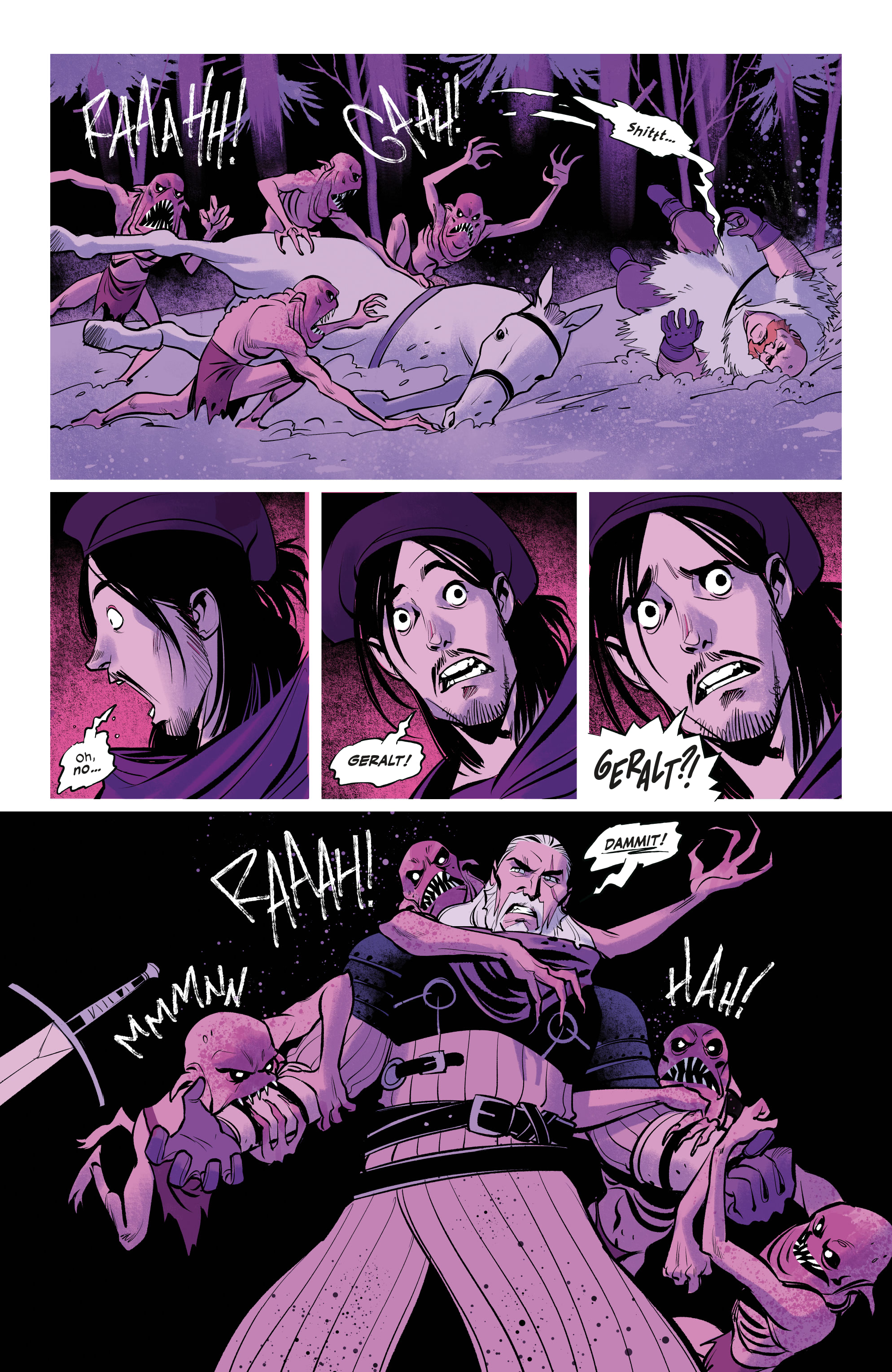 Read online The Witcher: The Ballad of Two Wolves comic -  Issue #3 - 10