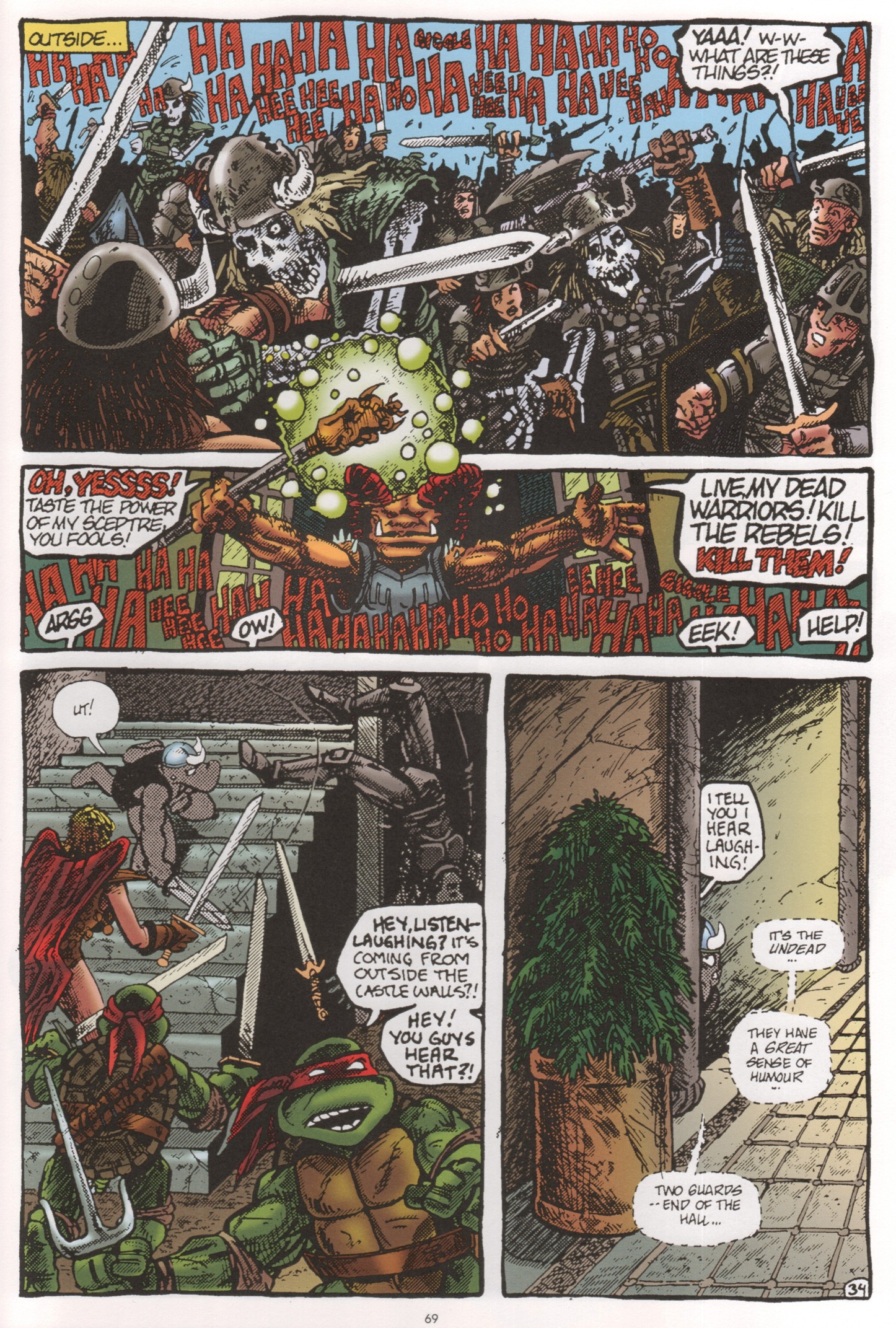 Read online Teenage Mutant Ninja Turtles Color Classics (2012) comic -  Issue #8 - 35
