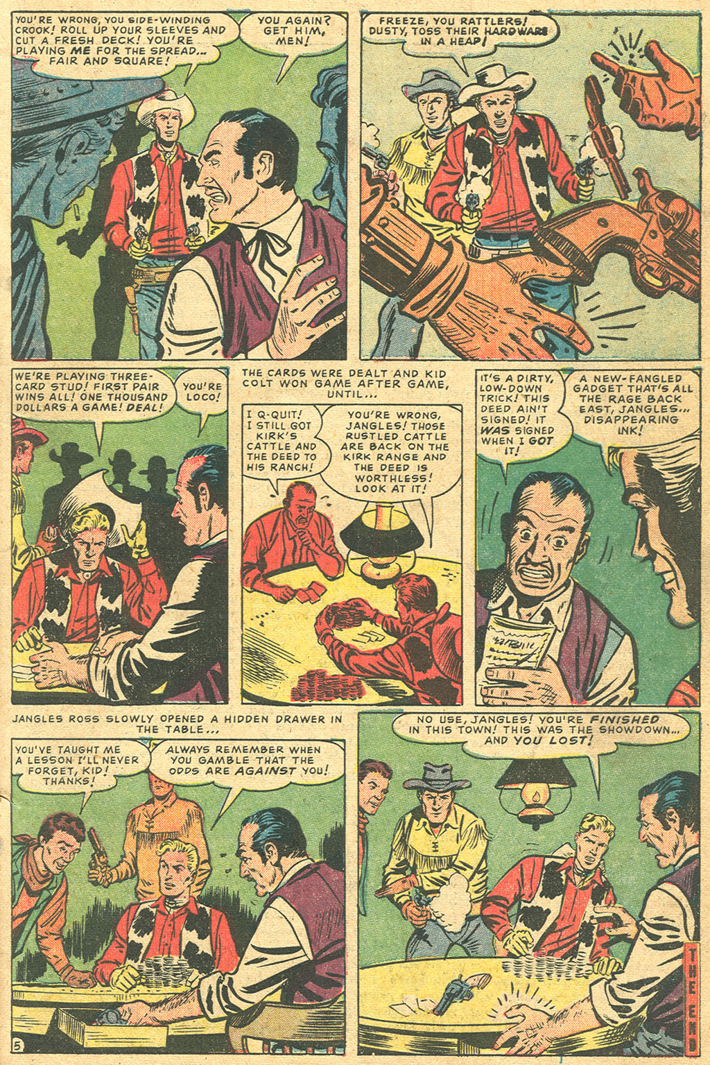 Read online Kid Colt Outlaw comic -  Issue #66 - 7