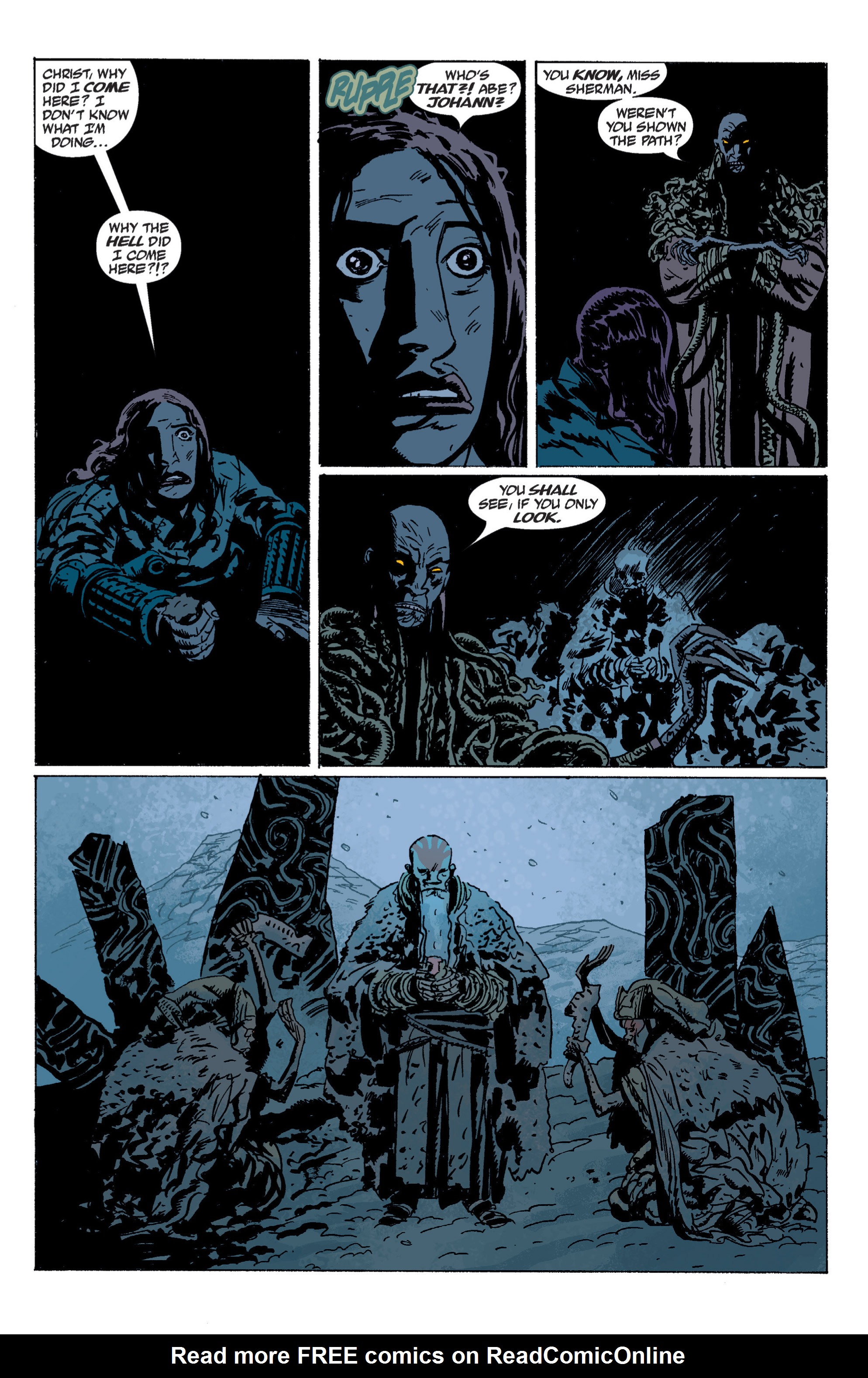 Read online B.P.R.D. (2003) comic -  Issue # TPB 5 - 142
