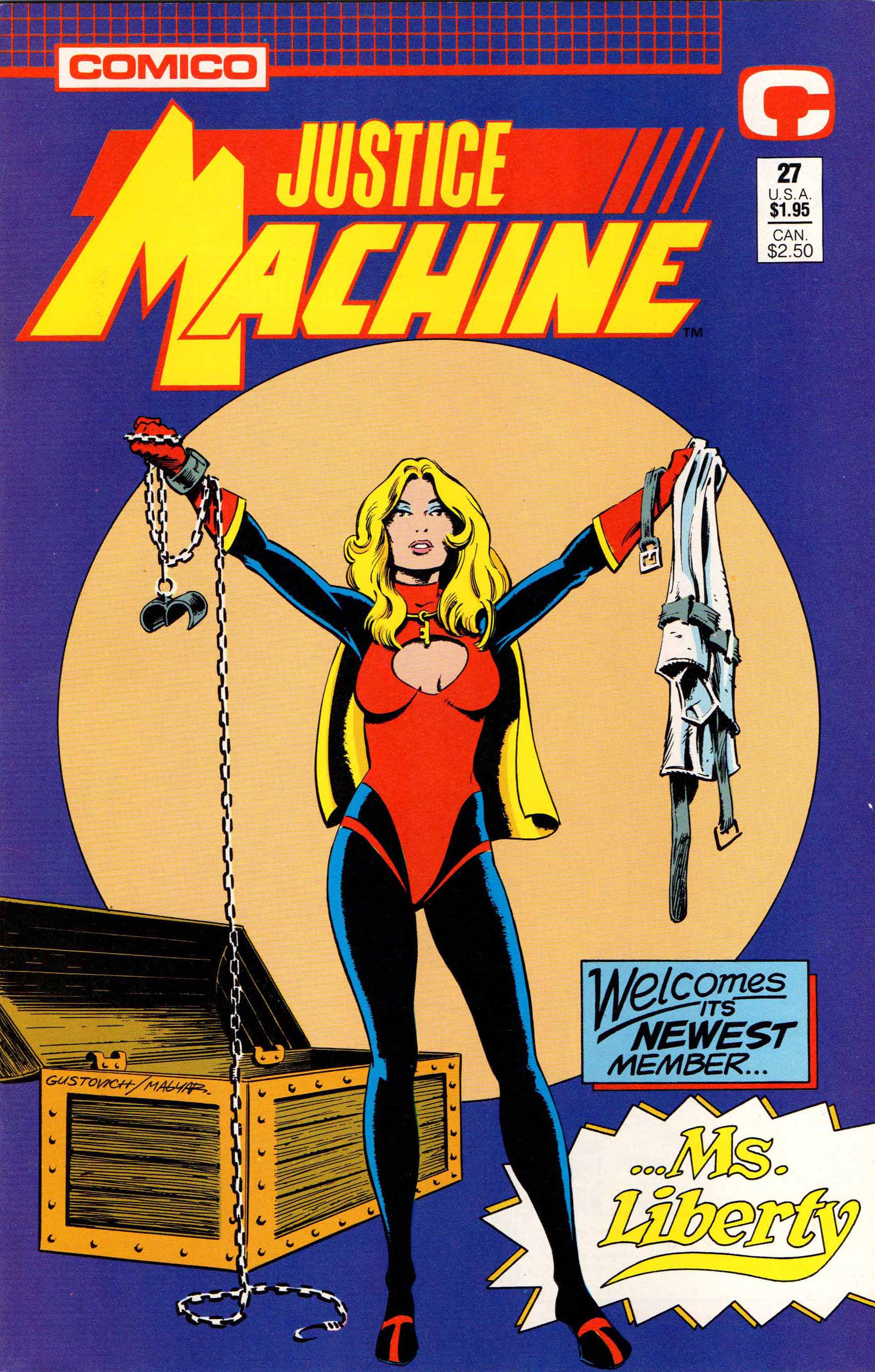 Read online Justice Machine comic -  Issue #27 - 1