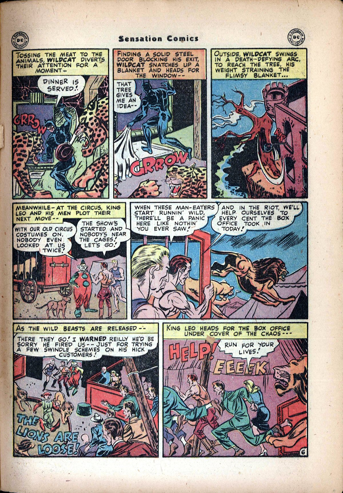 Read online Sensation (Mystery) Comics comic -  Issue #72 - 47