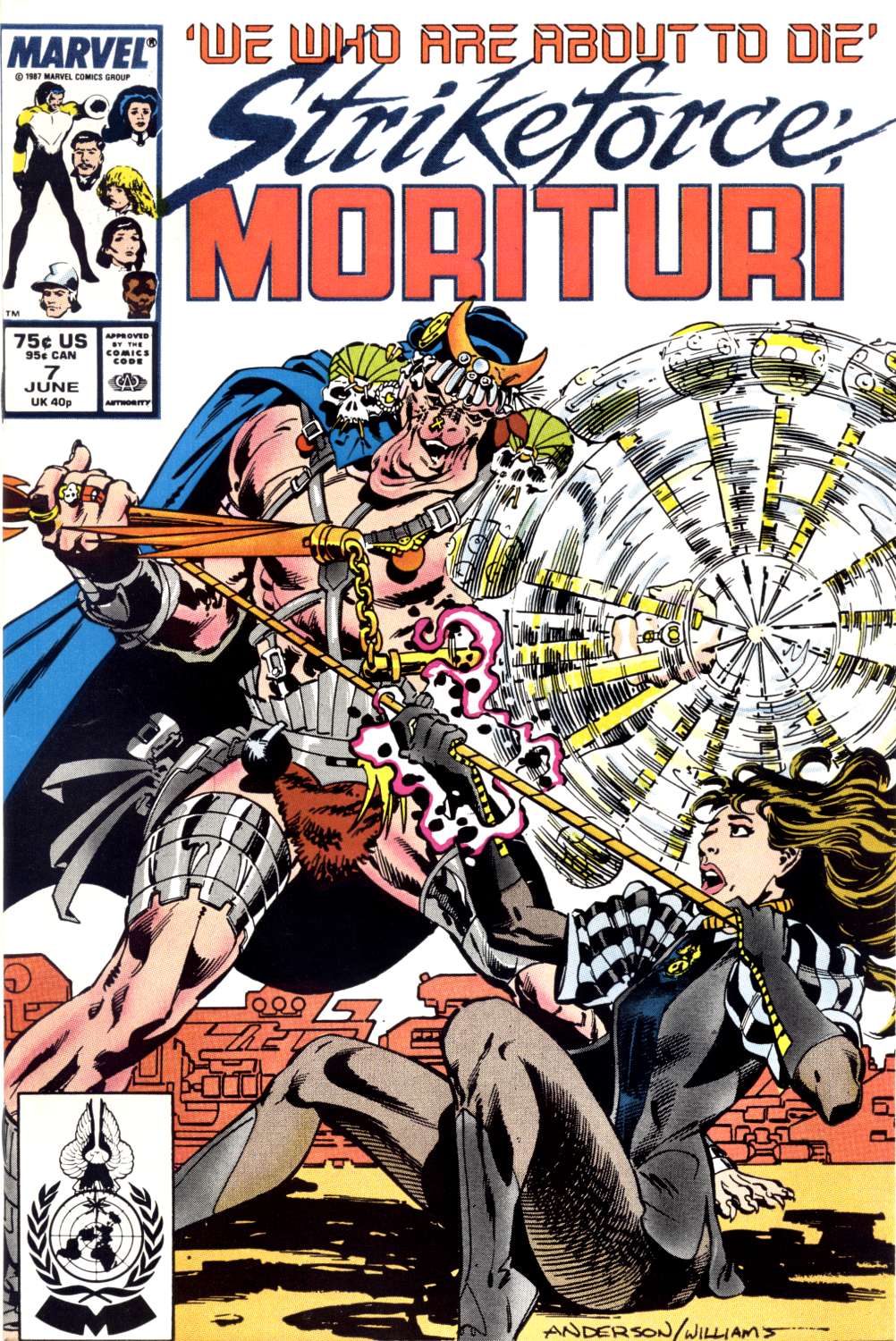Read online Strikeforce: Morituri comic -  Issue #7 - 1