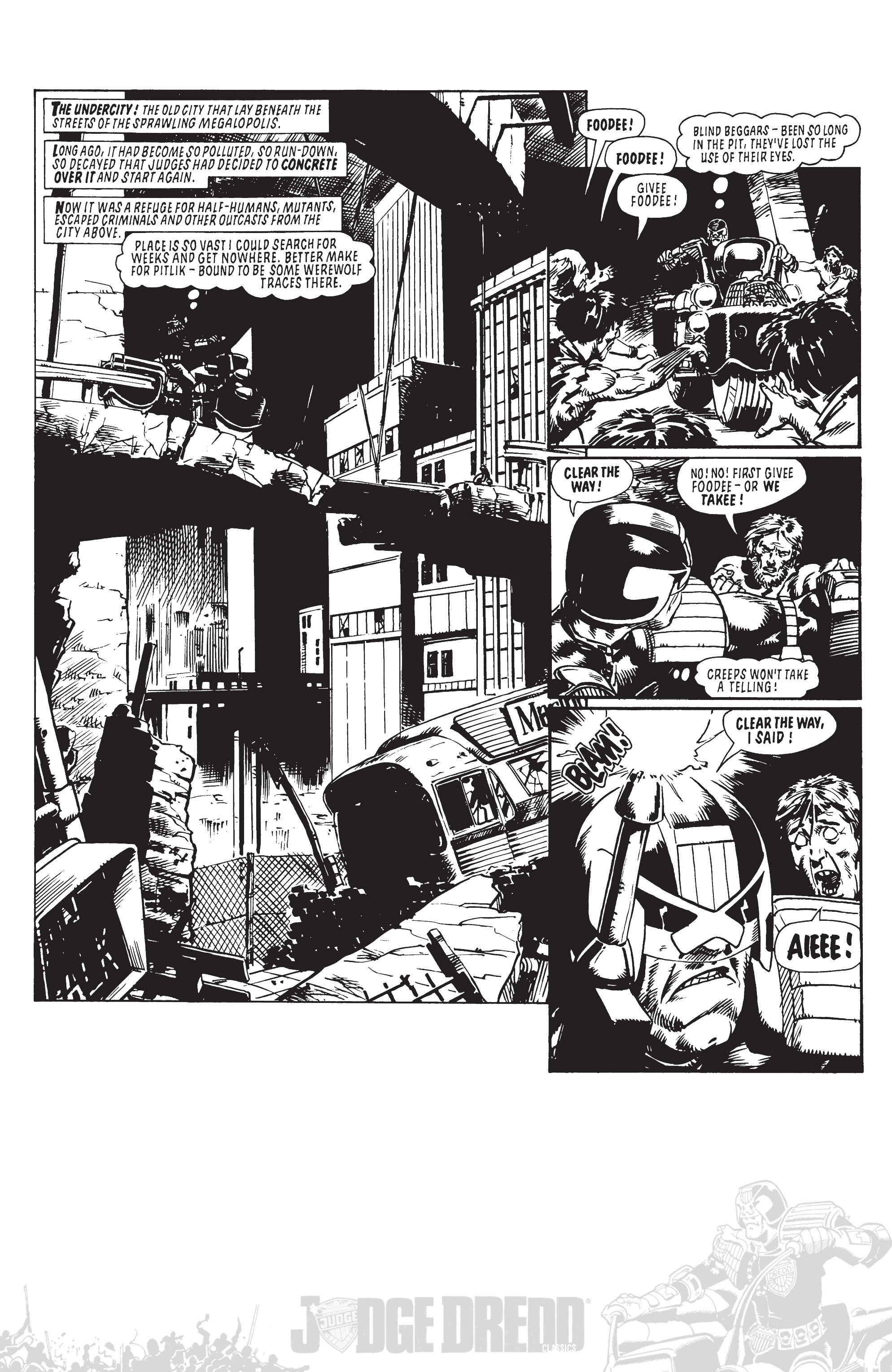 Read online Judge Dredd: Cry of the Werewolf comic -  Issue # Full - 25