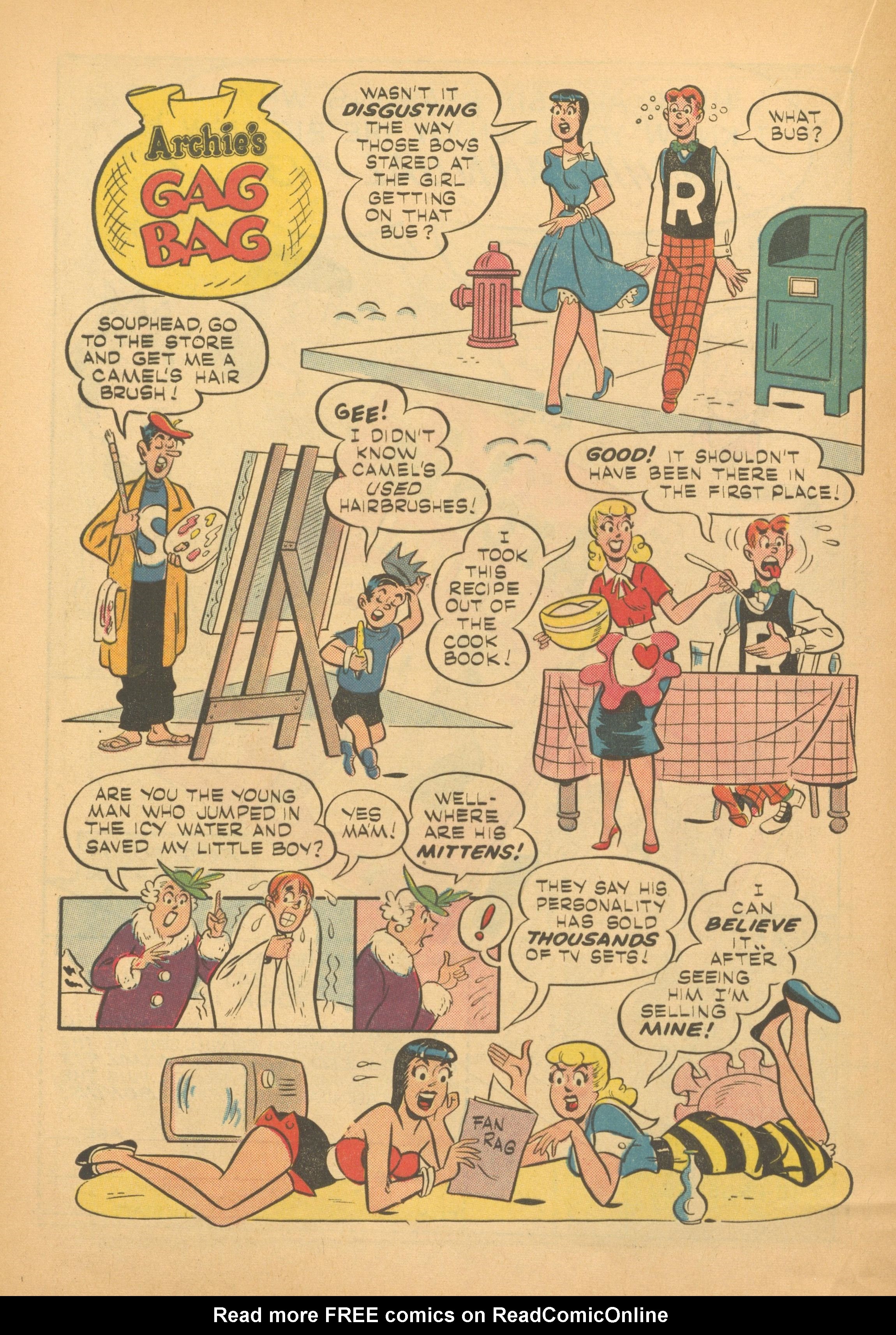 Read online Archie's Joke Book Magazine comic -  Issue #55 - 20