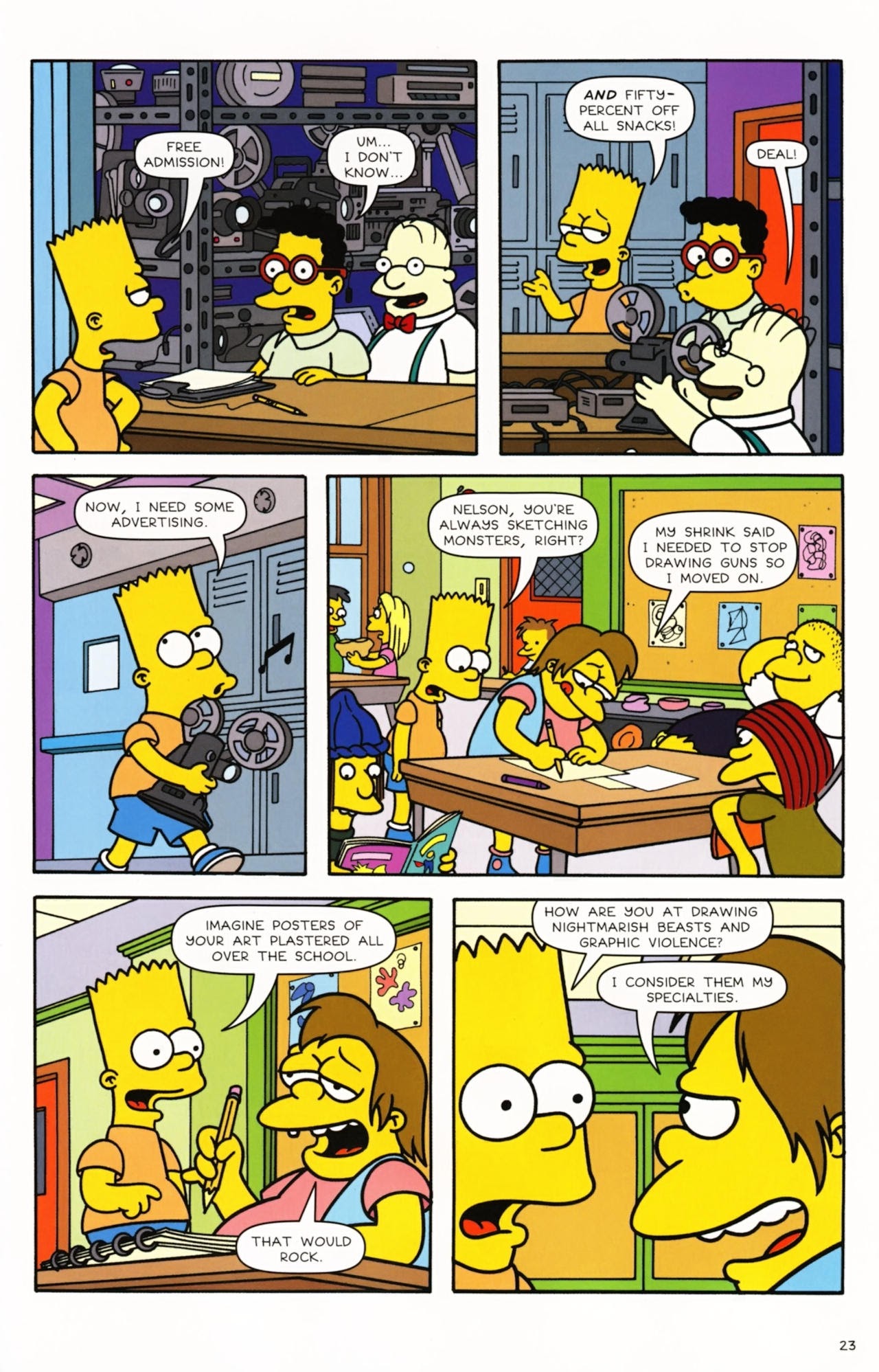 Read online Bart Simpson comic -  Issue #51 - 19