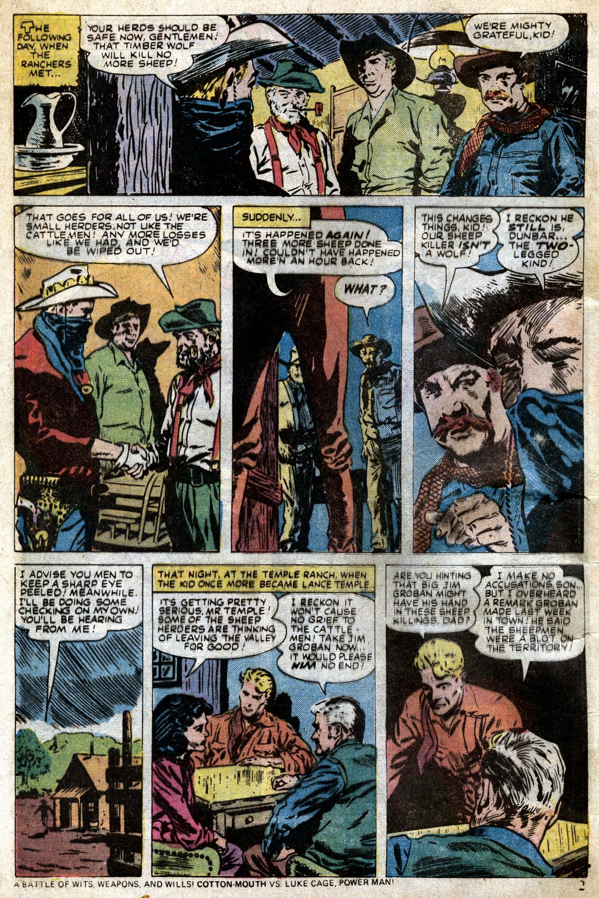 Read online The Outlaw Kid (1970) comic -  Issue #23 - 4
