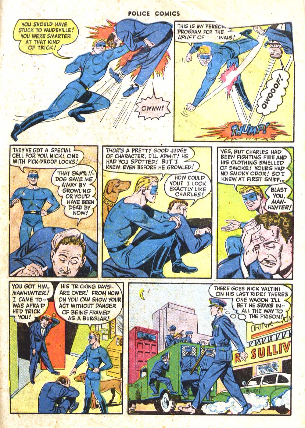 Read online Police Comics comic -  Issue #61 - 47