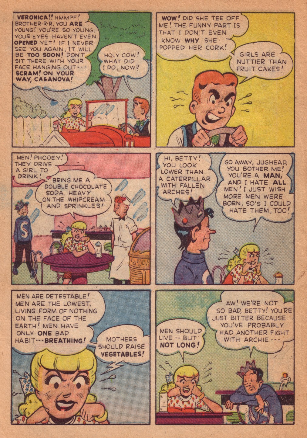 Read online Archie's Pal Jughead comic -  Issue #8 - 4