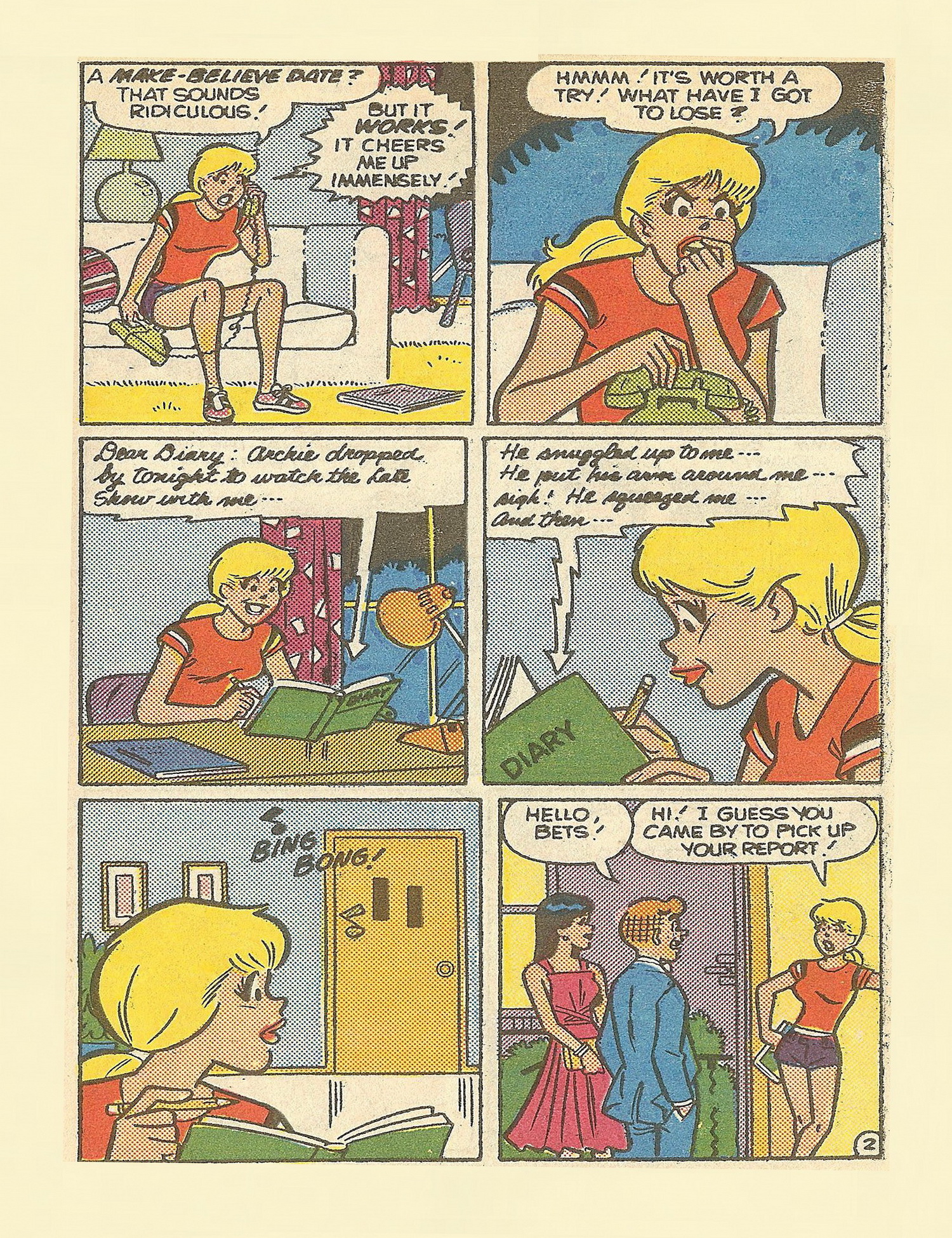 Read online Betty and Veronica Digest Magazine comic -  Issue #38 - 116