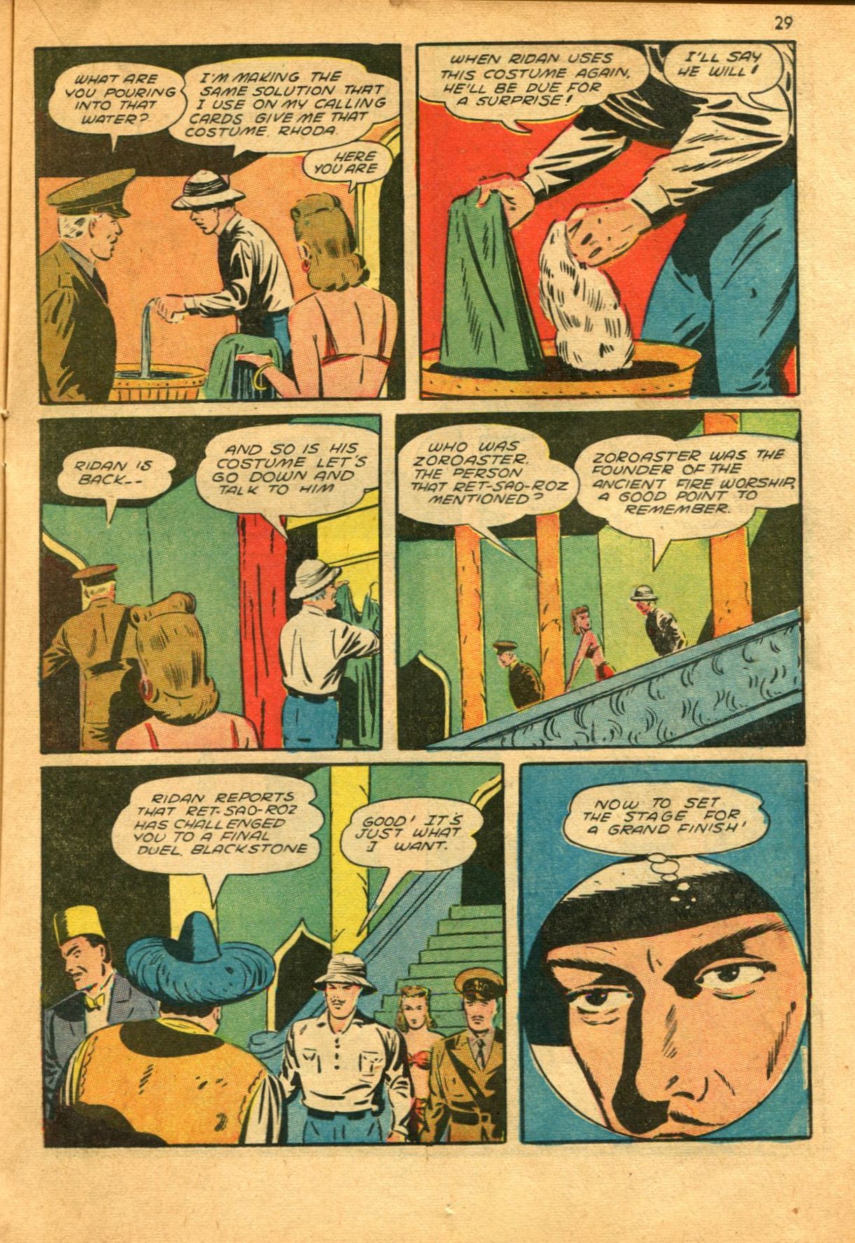 Read online Super-Magician Comics comic -  Issue #11 - 29