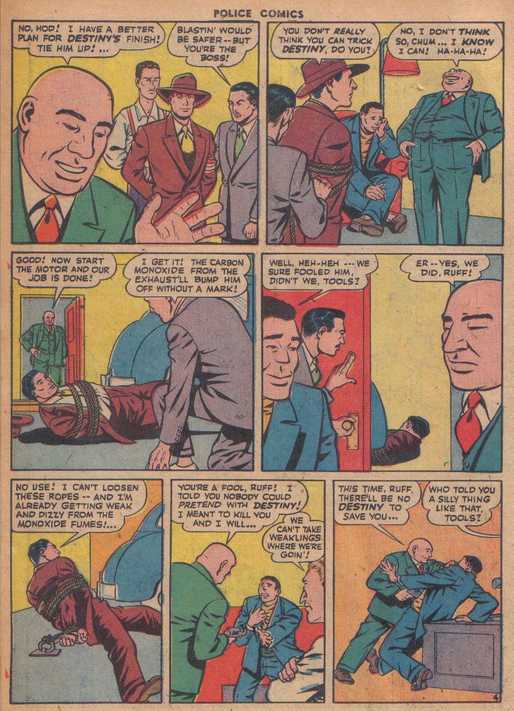 Read online Police Comics comic -  Issue #35 - 23