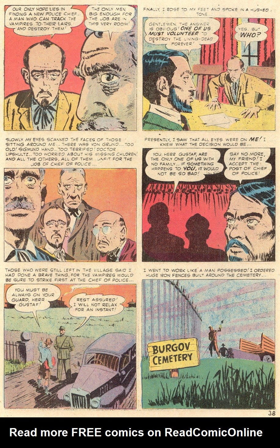 Read online Giant-Size Chillers Featuring Curse of Dracula comic -  Issue # Full - 32