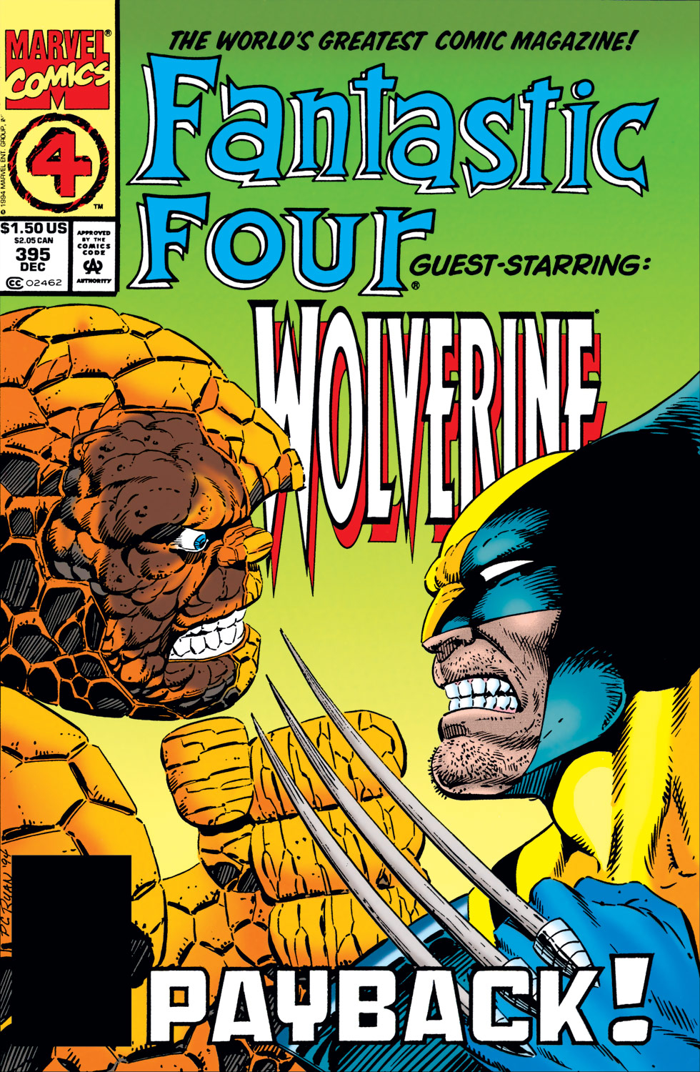 Read online Fantastic Four (1961) comic -  Issue #395 - 1