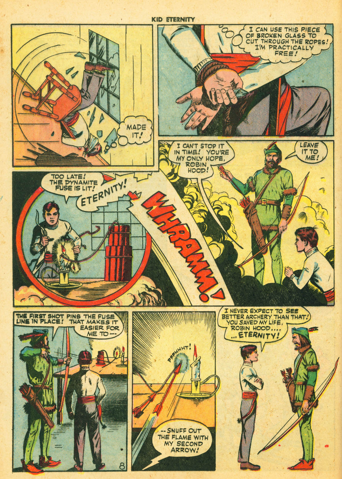 Read online Kid Eternity (1946) comic -  Issue #2 - 22
