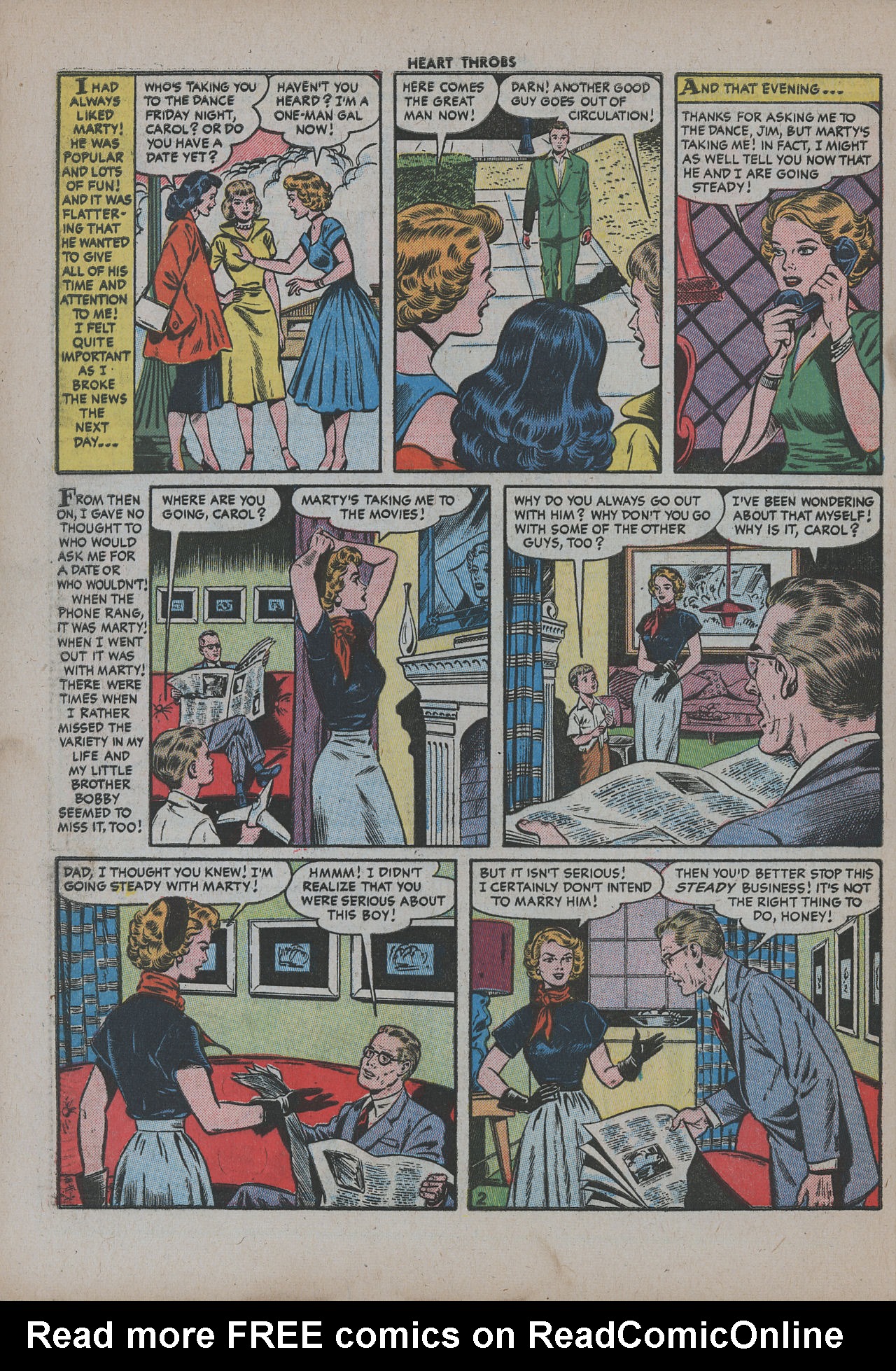 Read online Heart Throbs comic -  Issue #39 - 28