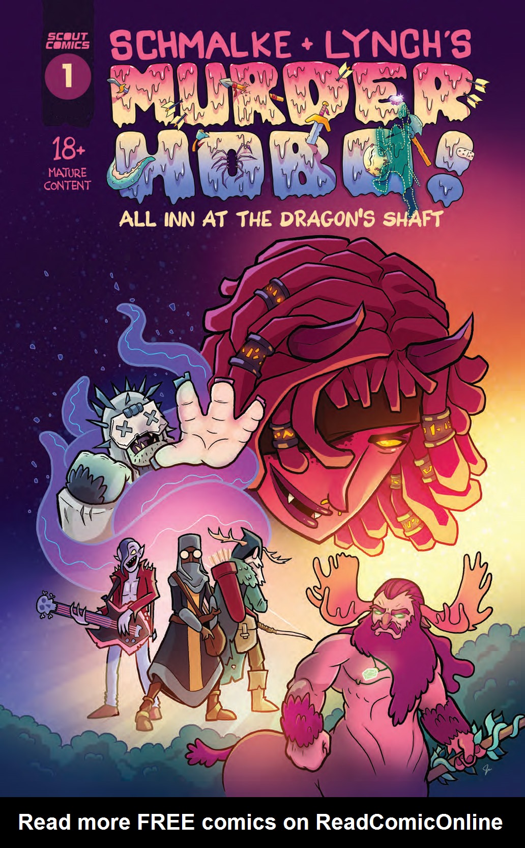 Read online Murder Hobo: All Inn At the Dragon's Shaft comic -  Issue # Full - 1