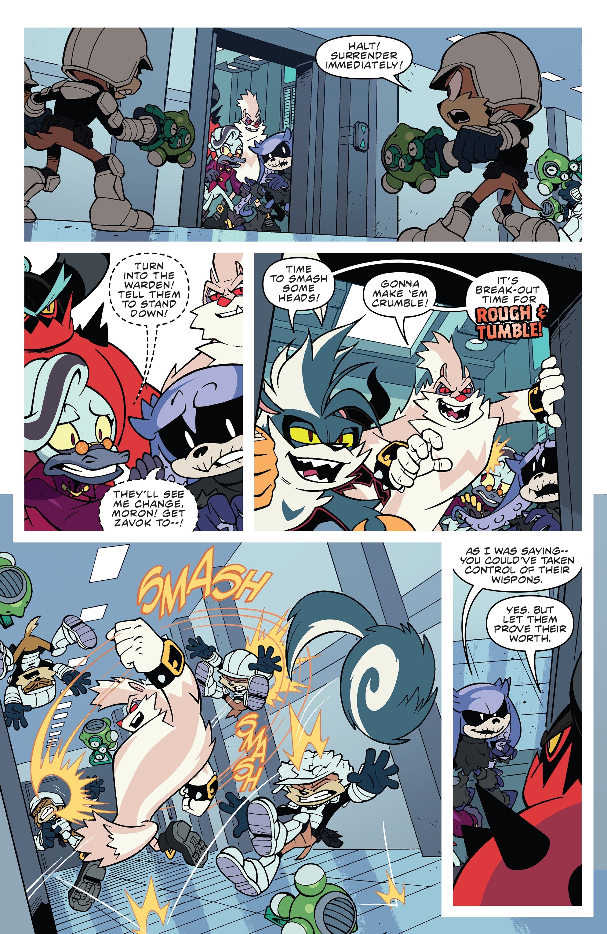 Read online Sonic the Hedgehog: Bad Guys comic -  Issue #1 - 18
