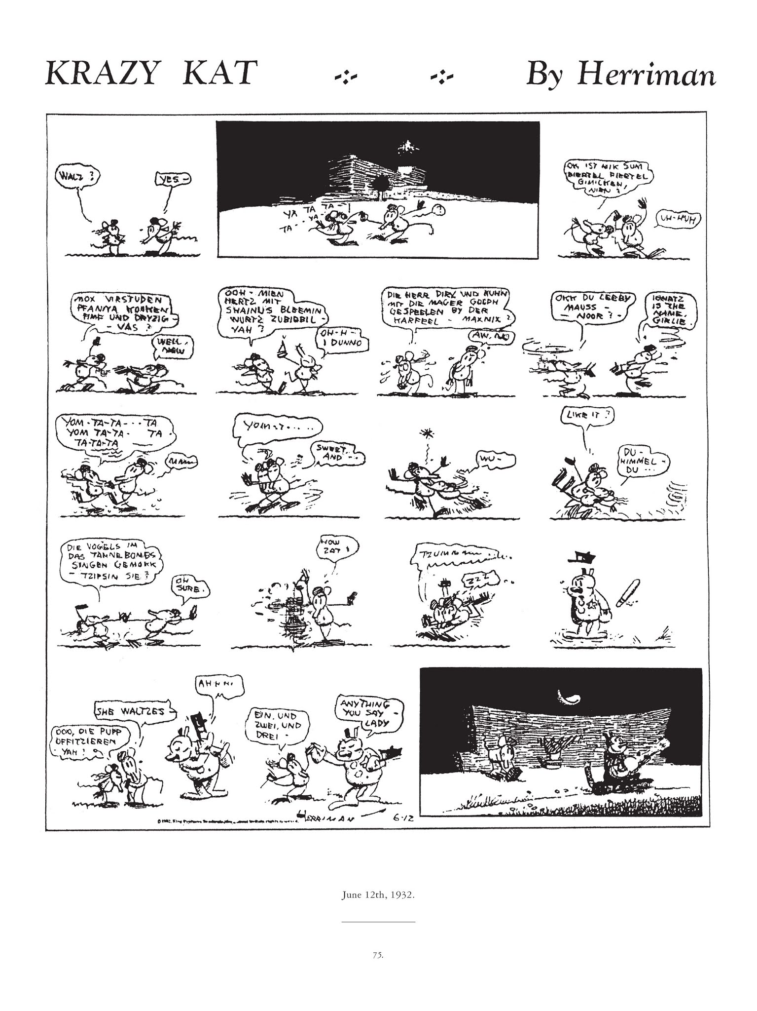 Read online Krazy & Ignatz comic -  Issue # TPB 7 - 72