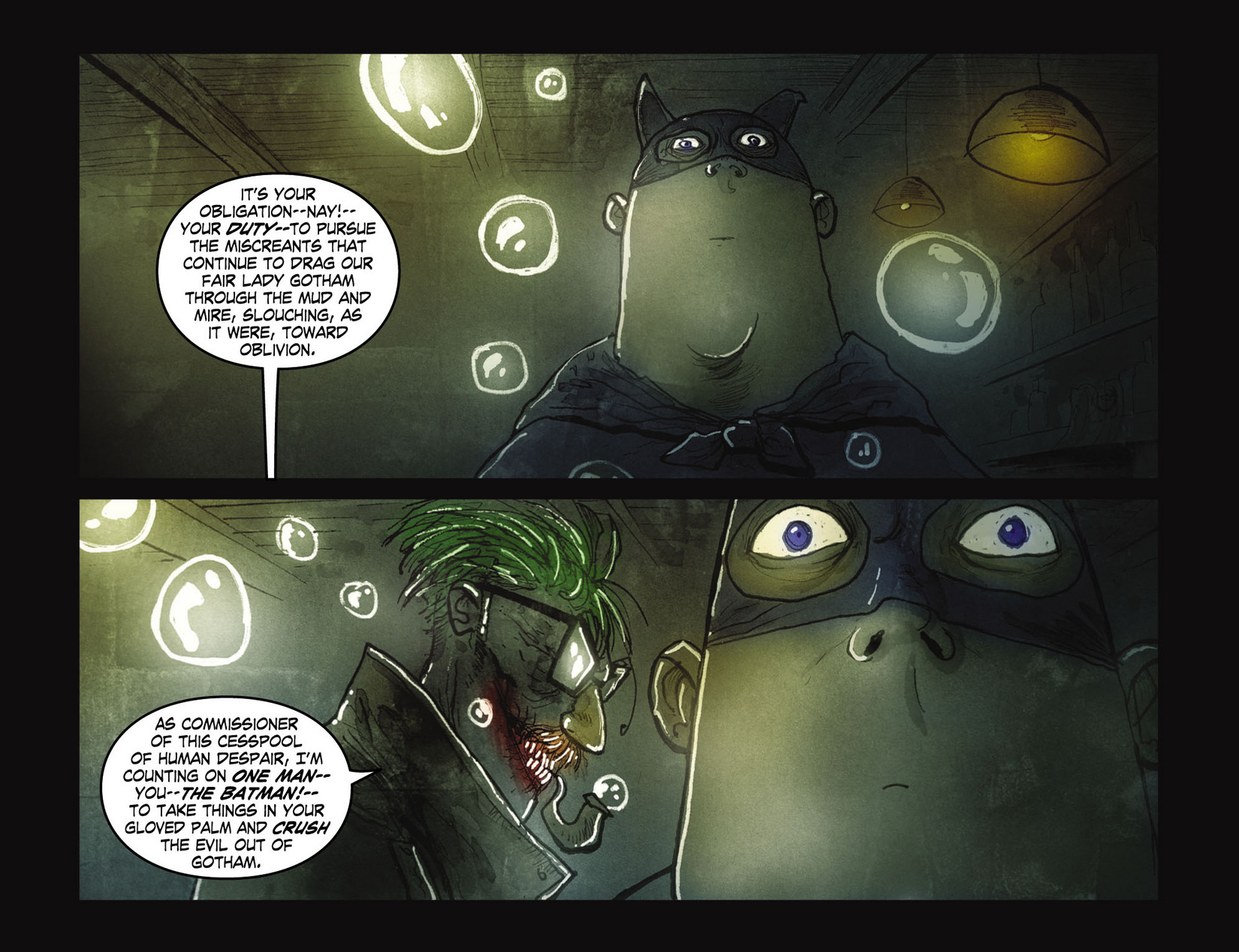 Read online Legends of the Dark Knight [I] comic -  Issue #5 - 3