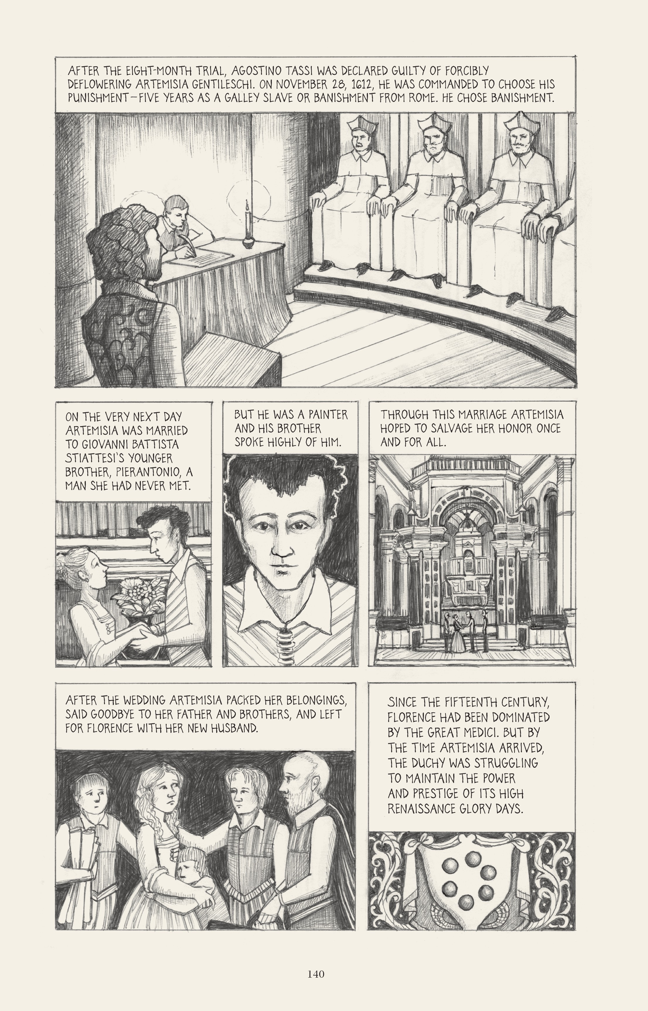 Read online I Know What I Am: The Life and Times of Artemisia Gentileschi comic -  Issue # TPB (Part 2) - 47