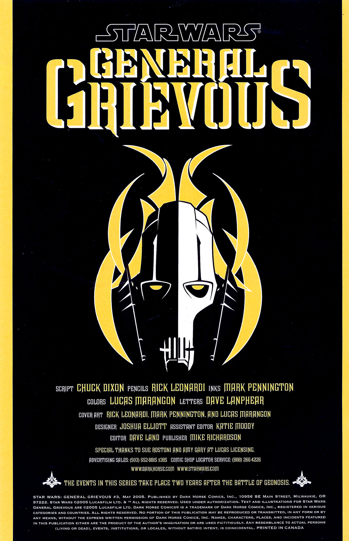 Read online Star Wars: General Grievous comic -  Issue #3 - 2
