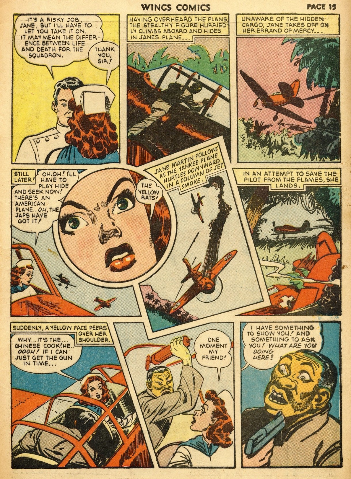 Read online Wings Comics comic -  Issue #22 - 17