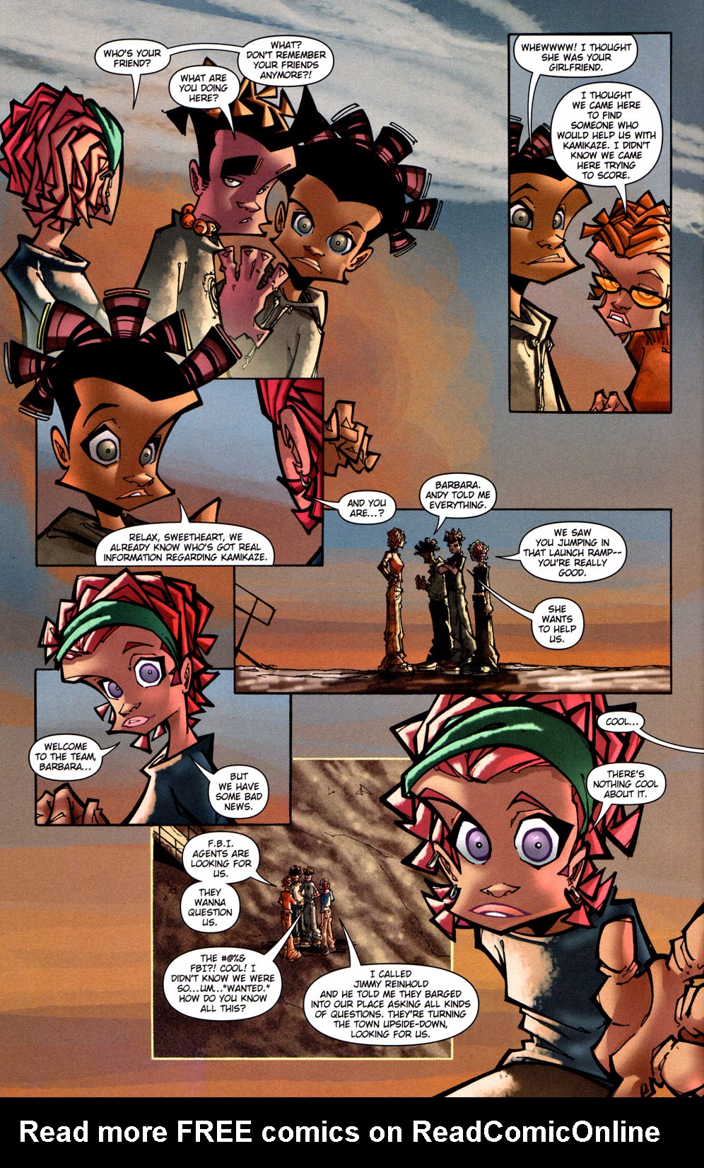 Read online Kamikaze comic -  Issue #3 - 20