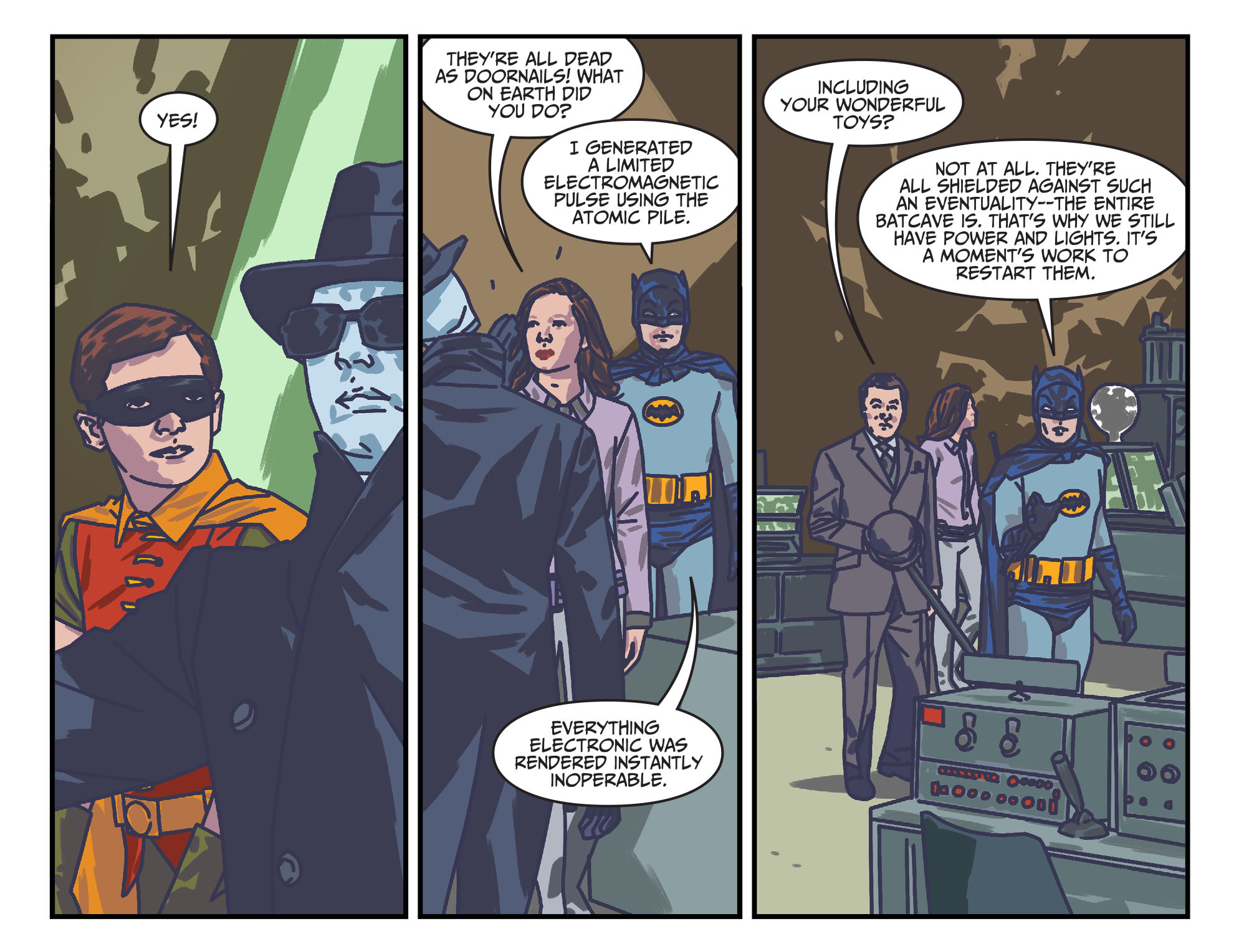 Read online Batman '66 Meets Steed and Mrs Peel comic -  Issue #5 - 21