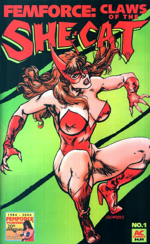 Read online Femforce: Claws of the She-Cat comic -  Issue # Full - 1