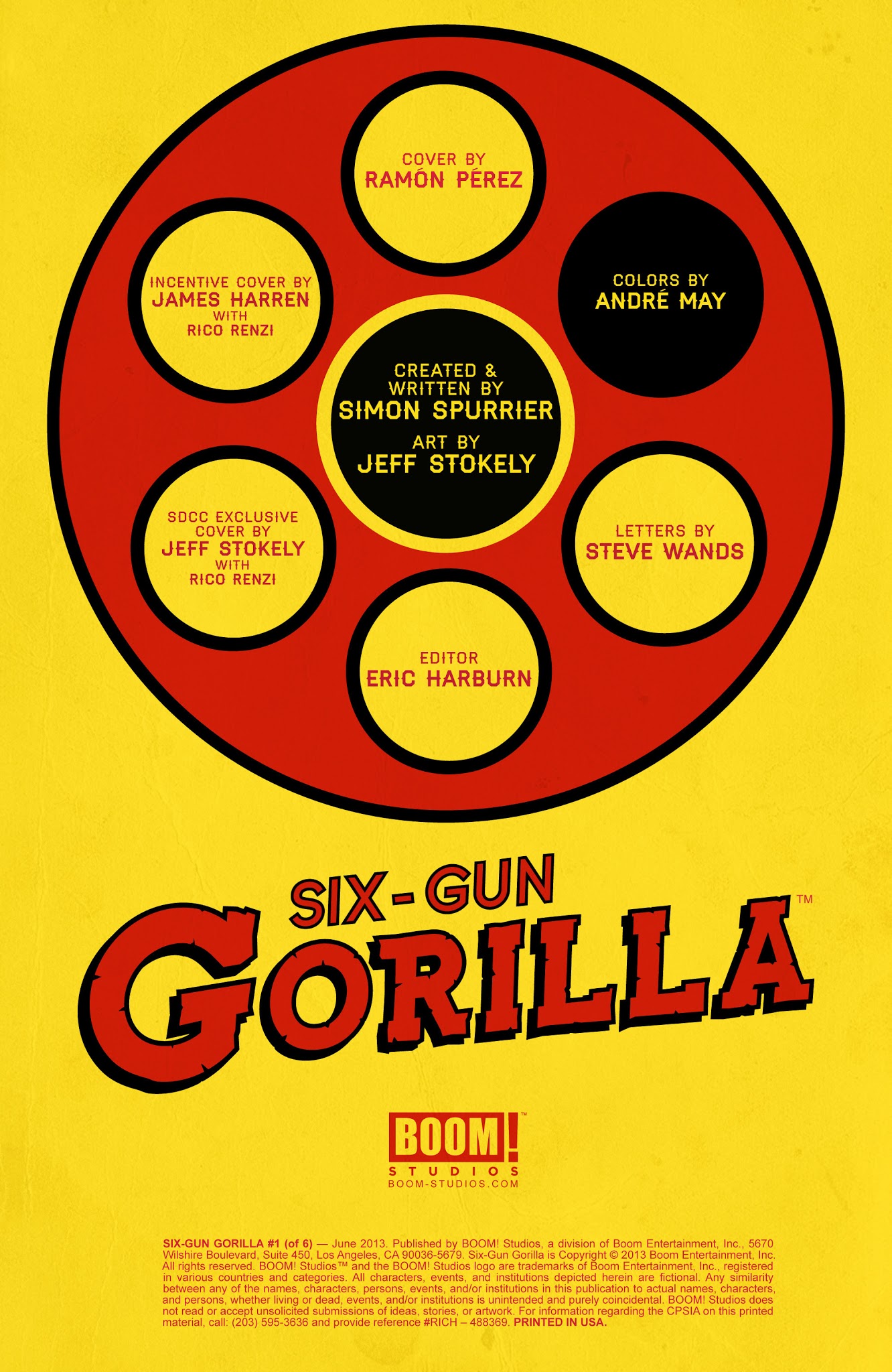 Read online Six-Gun Gorilla comic -  Issue #1 - 2