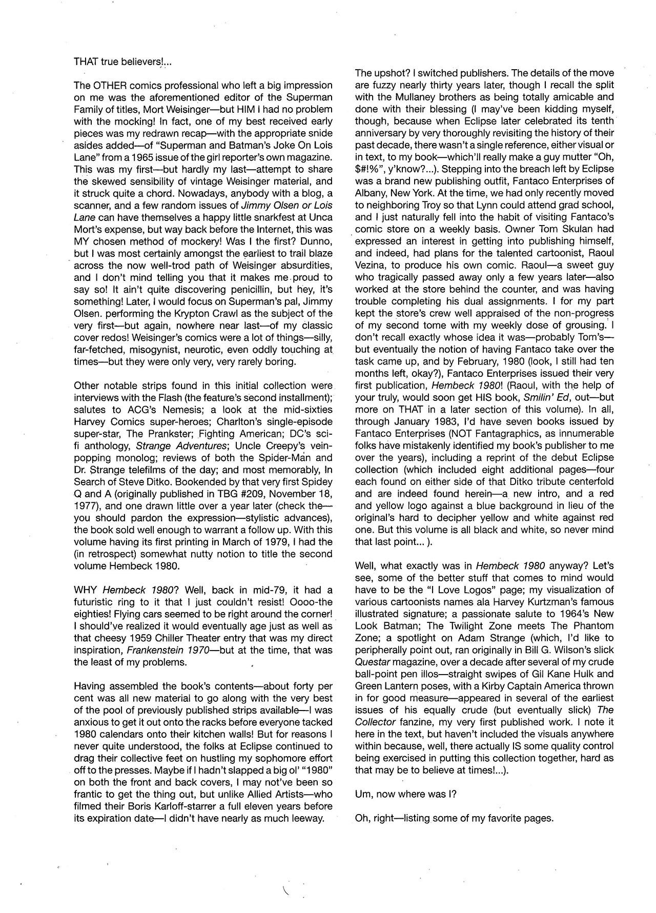 Read online The Nearly Complete Essential Hembeck Archives Omnibus comic -  Issue # TPB (Part 1) - 29