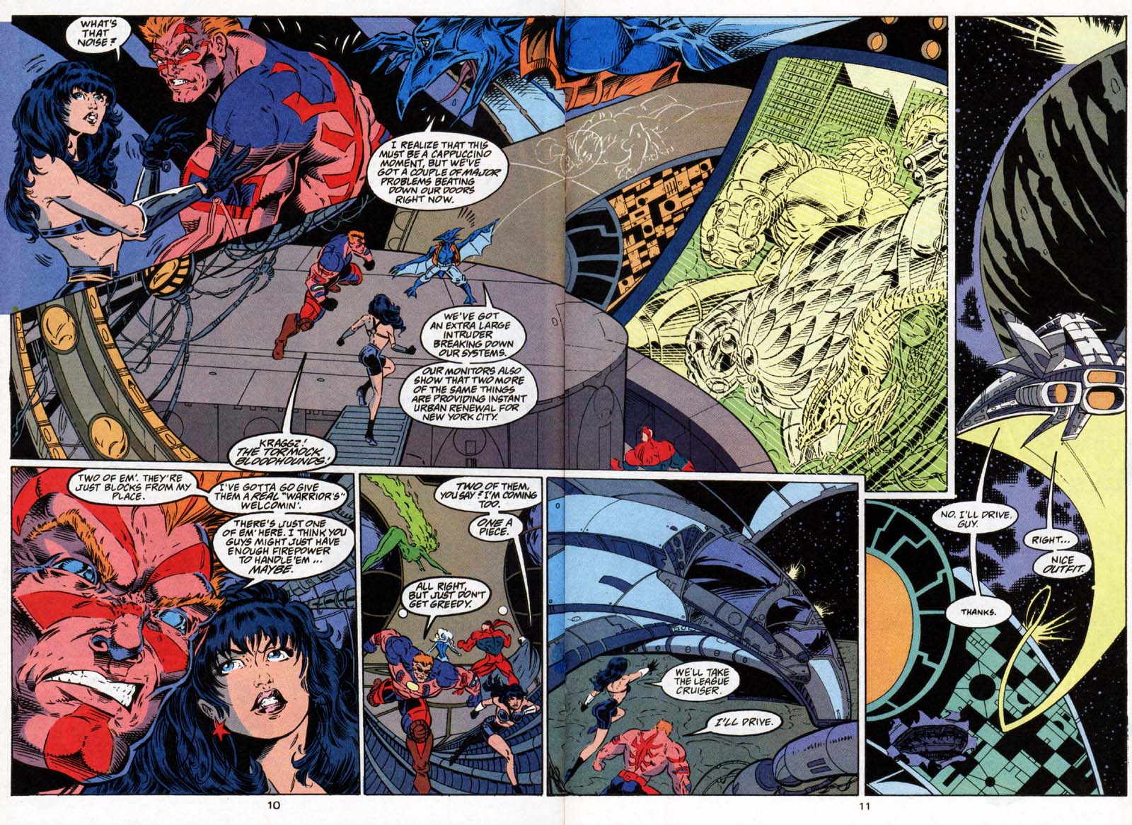 Read online Justice League America comic -  Issue #100b - 15