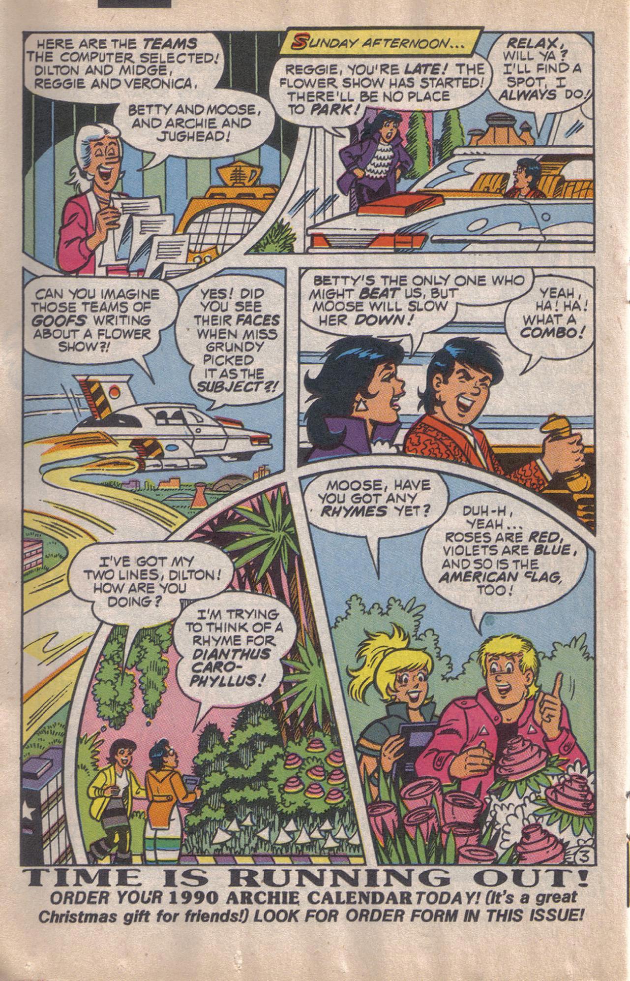 Read online Archie 3000! (1989) comic -  Issue #7 - 16