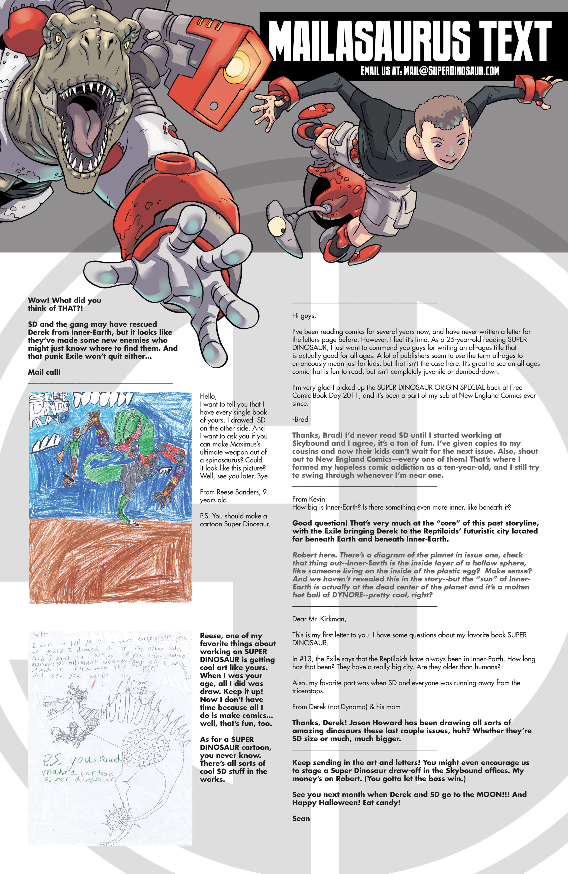 Read online Super Dinosaur (2011) comic -  Issue #15 - 22