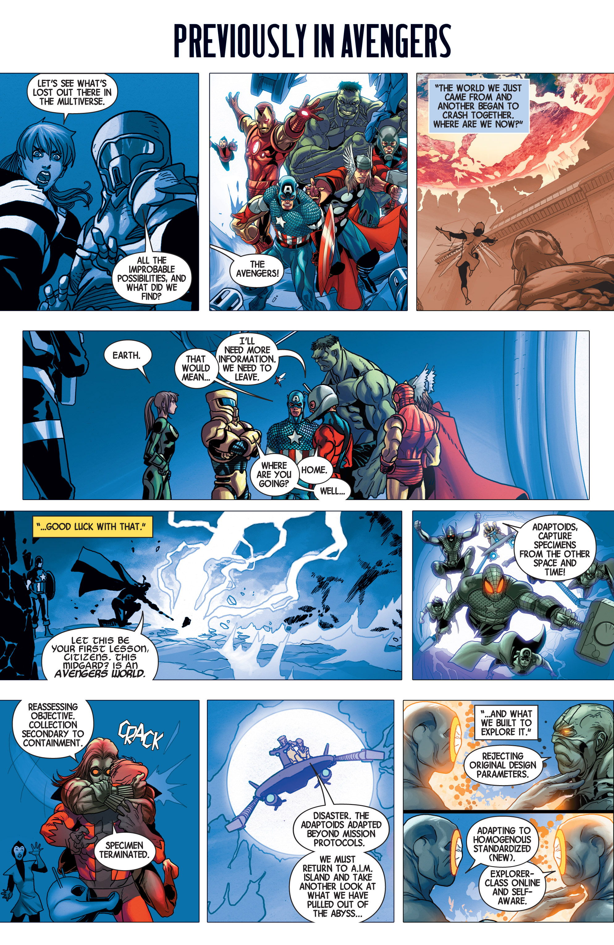 Read online Avengers by Jonathan Hickman Omnibus comic -  Issue # TPB 2 (Part 1) - 86