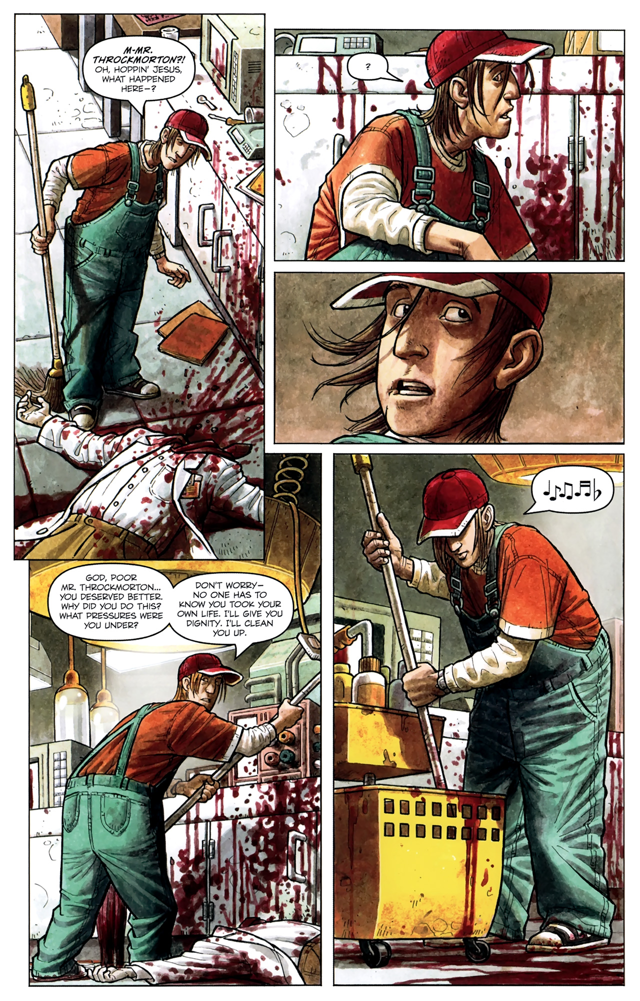 Read online Zombies vs. Robots Aventure comic -  Issue #1 - 10