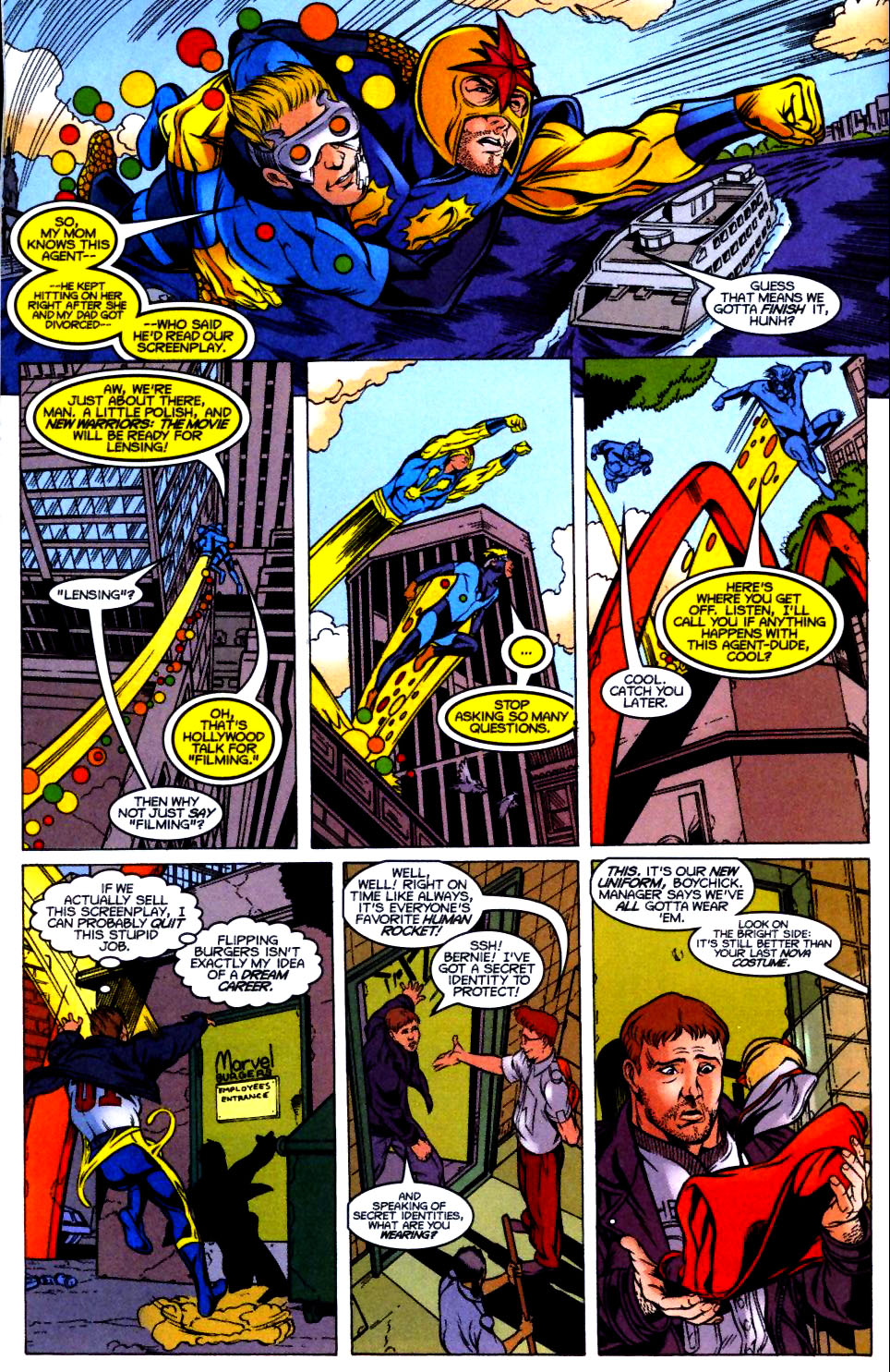 Read online New Warriors (1999) comic -  Issue #9 - 6