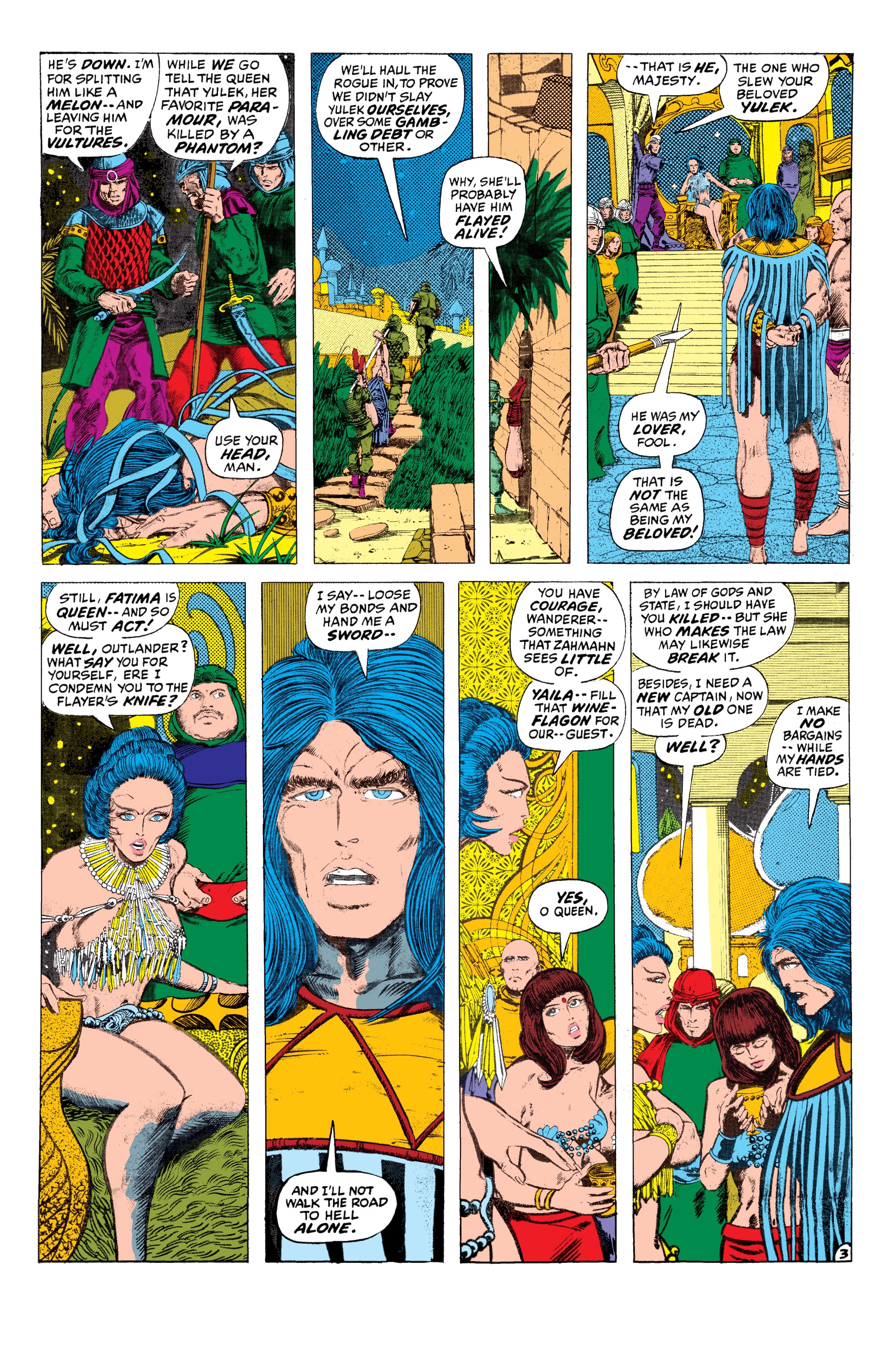 Read online Conan The Barbarian Epic Collection: The Original Marvel Years - The Coming Of Conan comic -  Issue # TPB (Part 3) - 57