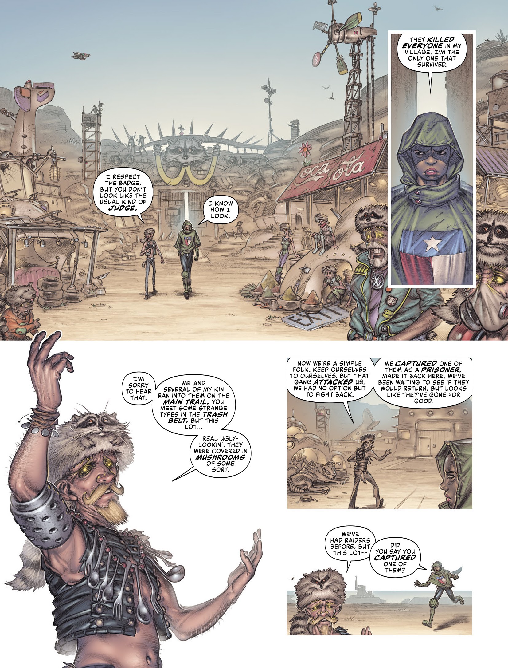 Read online Judge Dredd Megazine (Vol. 5) comic -  Issue #440 - 19