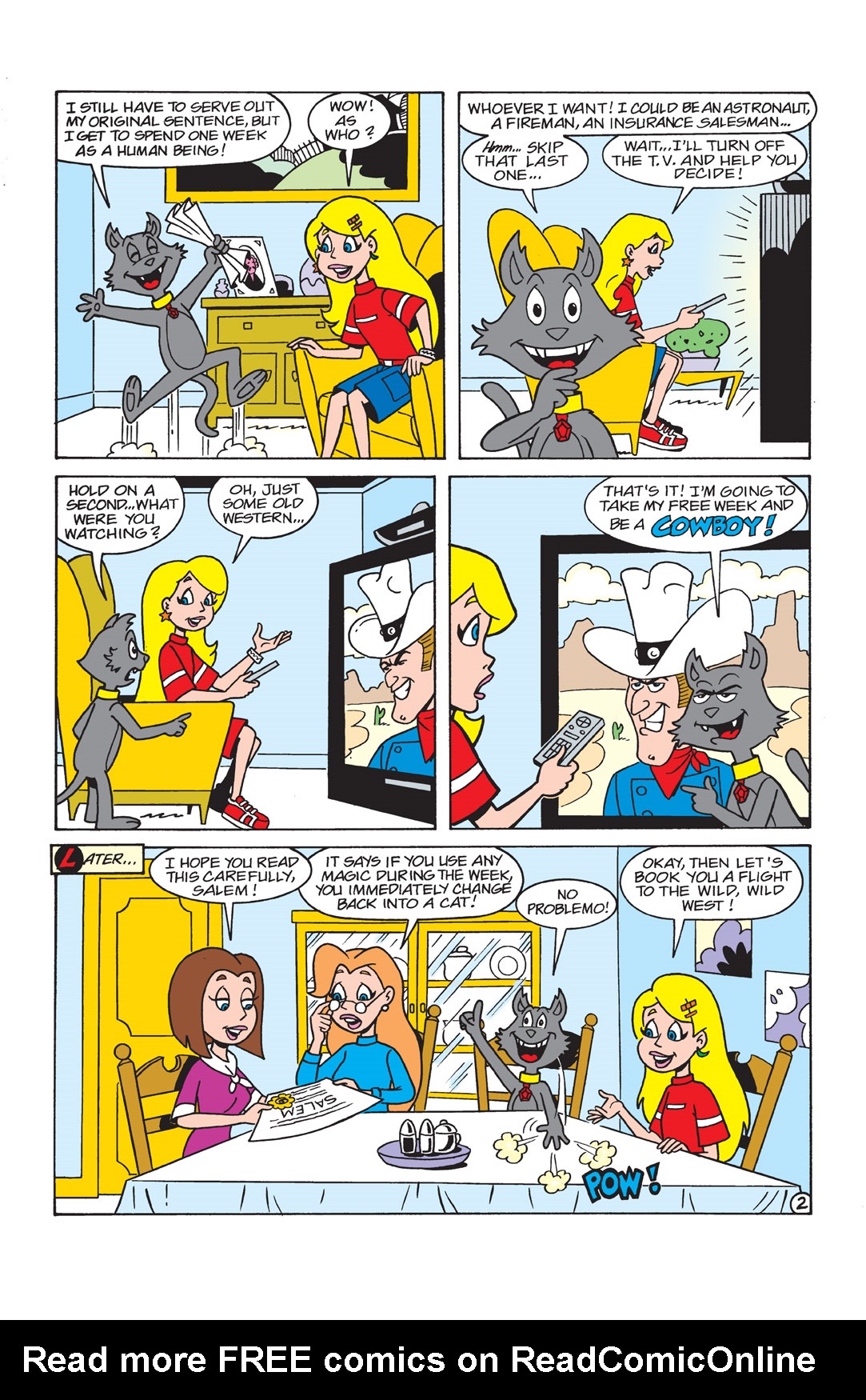 Read online Sabrina the Teenage Witch (2000) comic -  Issue #7 - 14