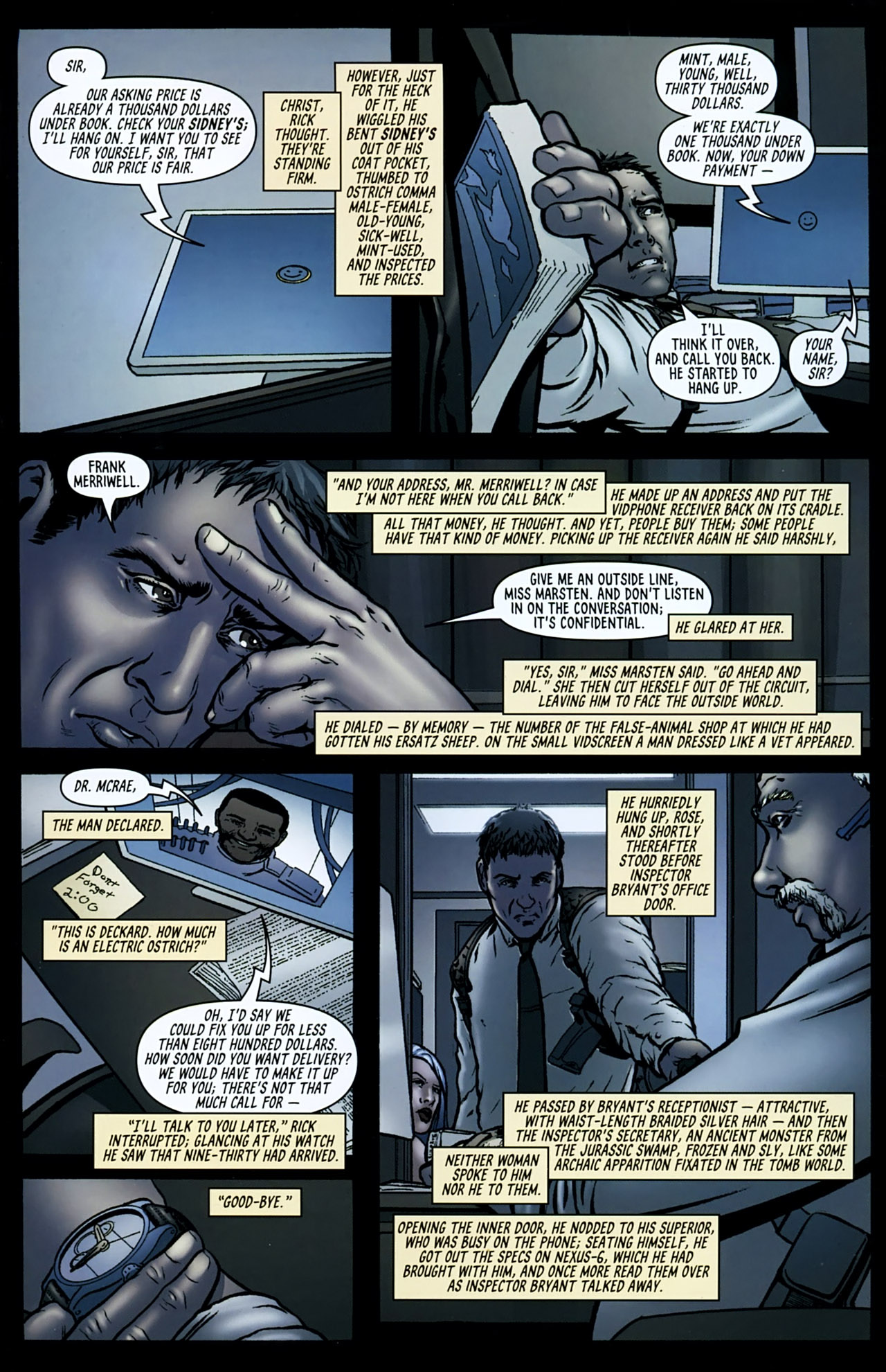 Read online Do Androids Dream of Electric Sheep? comic -  Issue #2 - 8