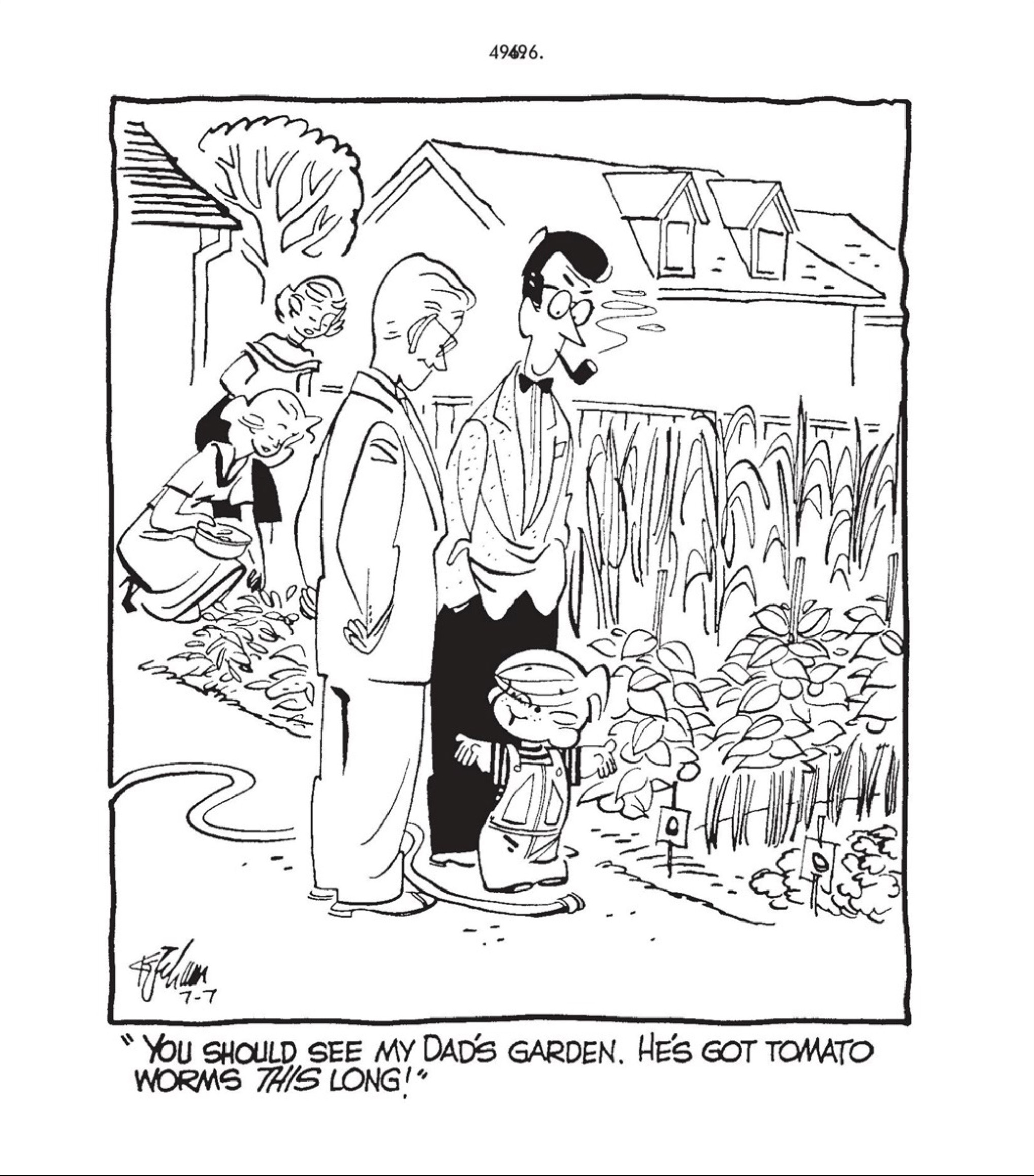 Read online Hank Ketcham's Complete Dennis the Menace comic -  Issue # TPB 2 (Part 6) - 22