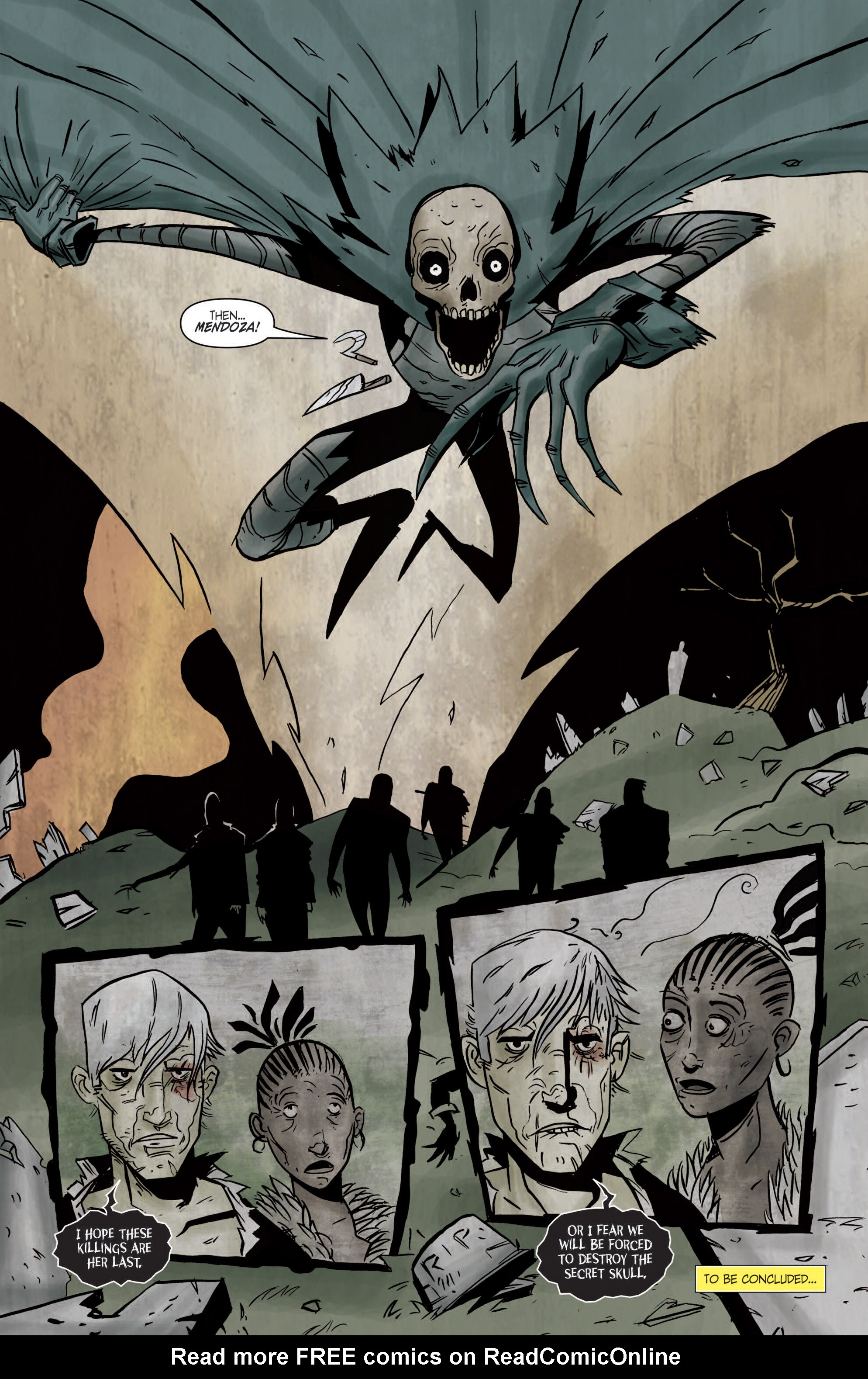 Read online Secret Skull comic -  Issue #3 - 23